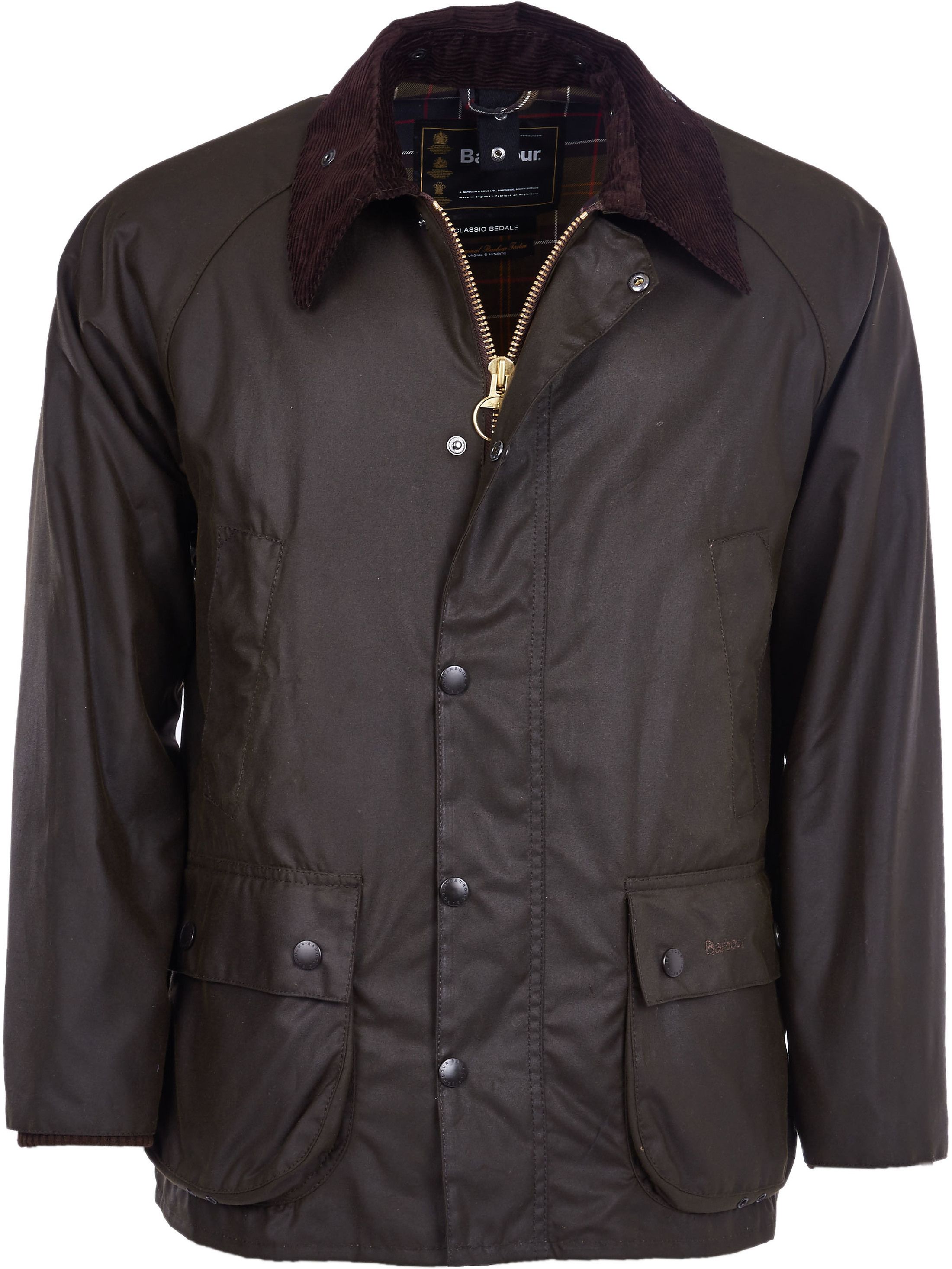 Barbour Classic Bedale Wax Jas Olijfgroen MWX0010-OL71 kopen | Suitable
