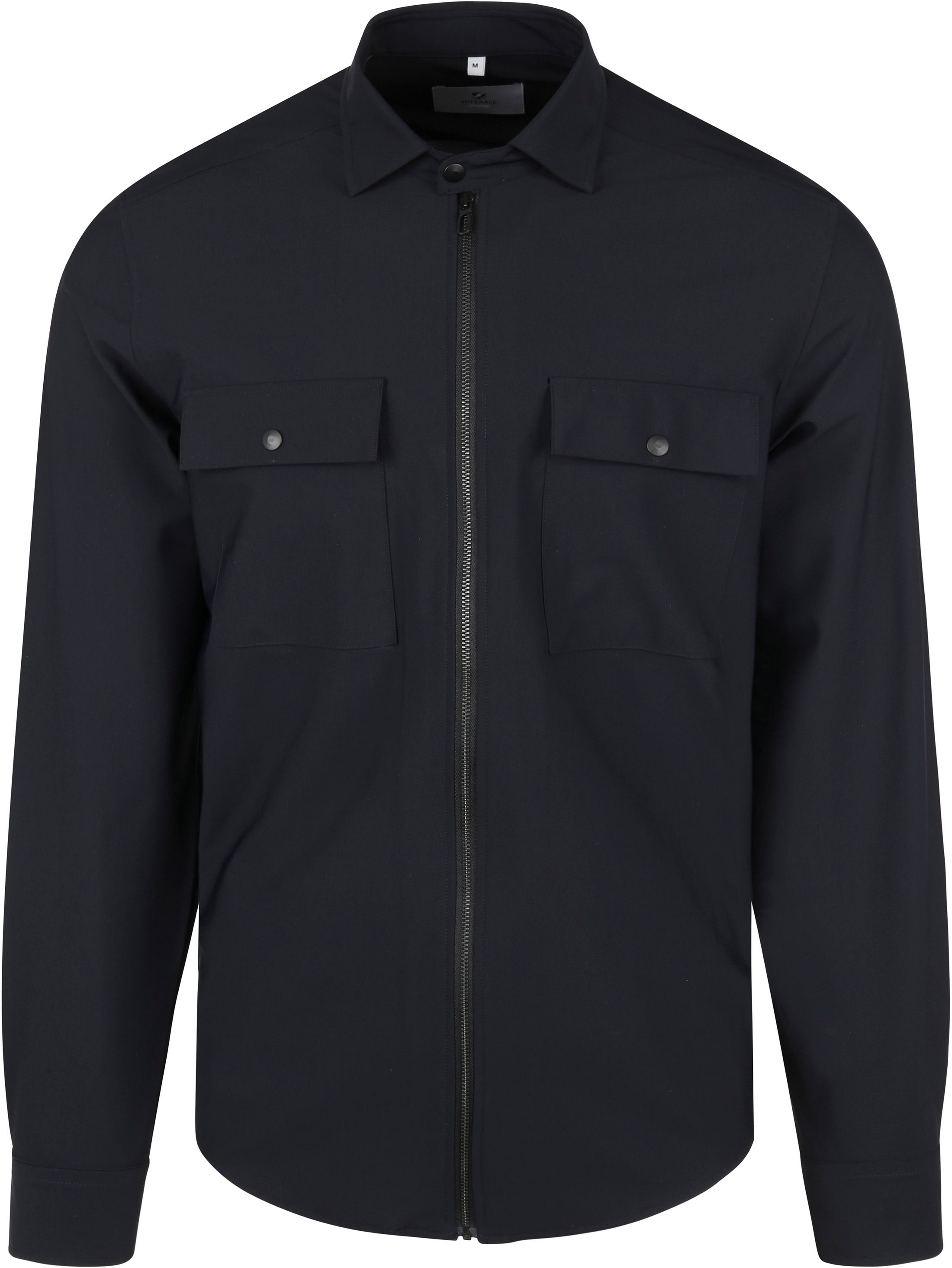 Suitable Jacket Shirt Dunkelblau 245-3 shirt jacket zip kaufen | Suitable