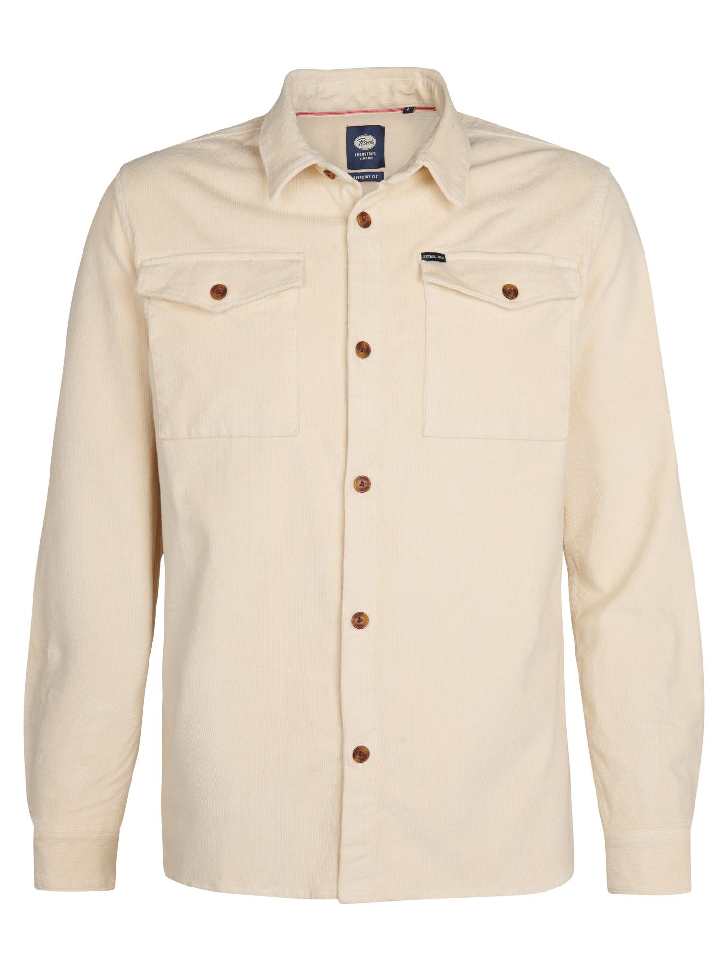 Chemise Petrol Corduroy Beige M-3050-SIL427-1108 commander en ligne | Suitable
