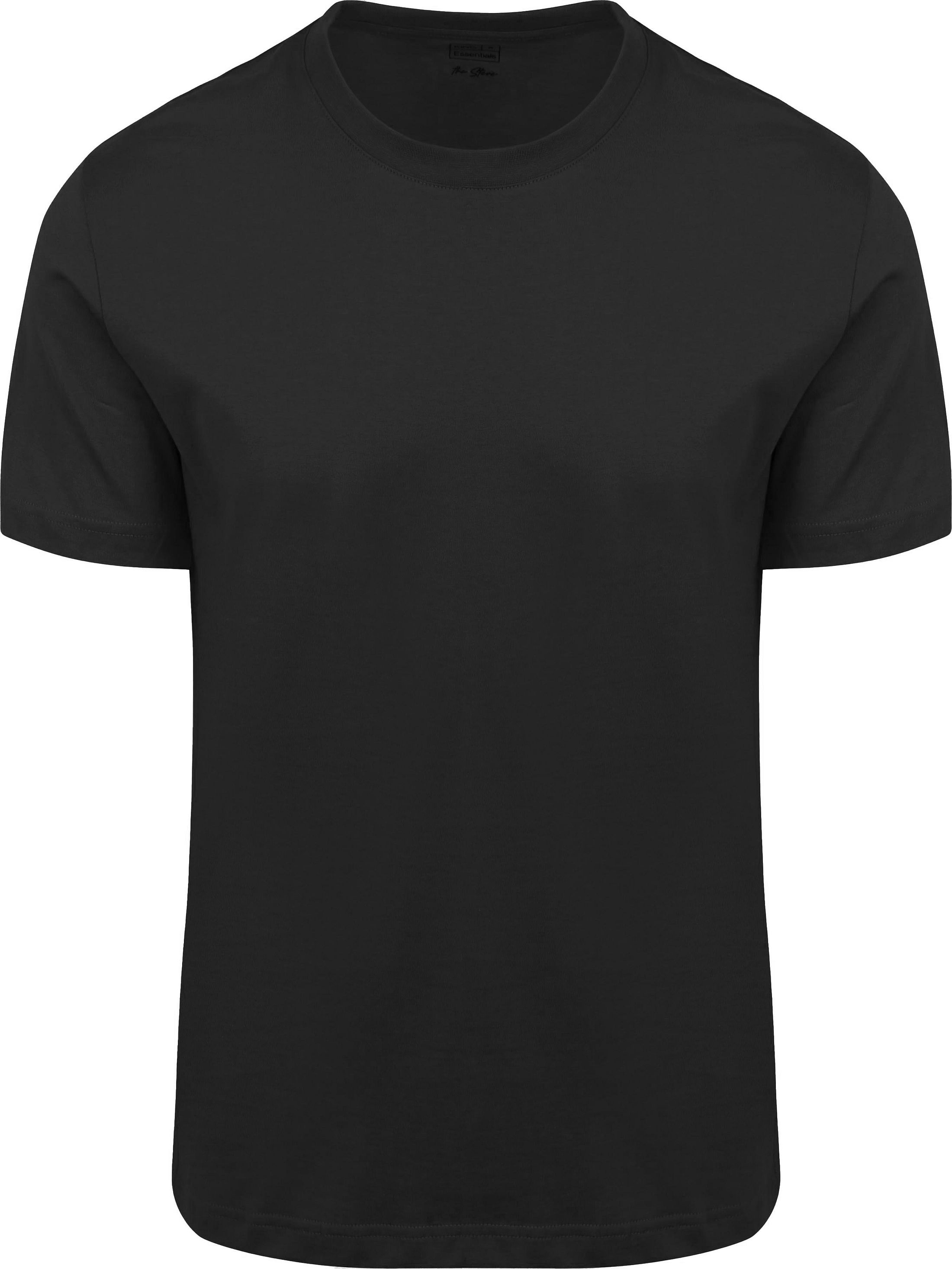 King Essentials The Steve T-Shirt Black KM111010001-C000T order online | Suitable