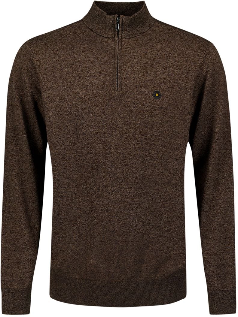 No Excess Half Zip Pullover Taupe Melange 29210885SN-044 order online | Suitable