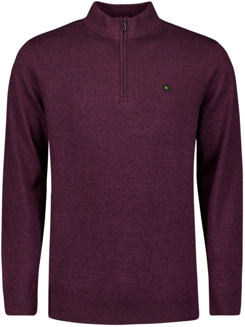 No Excess Halfzip Pullover Dark Wine Melange kaufen | 29210885SN-164 | Suitable