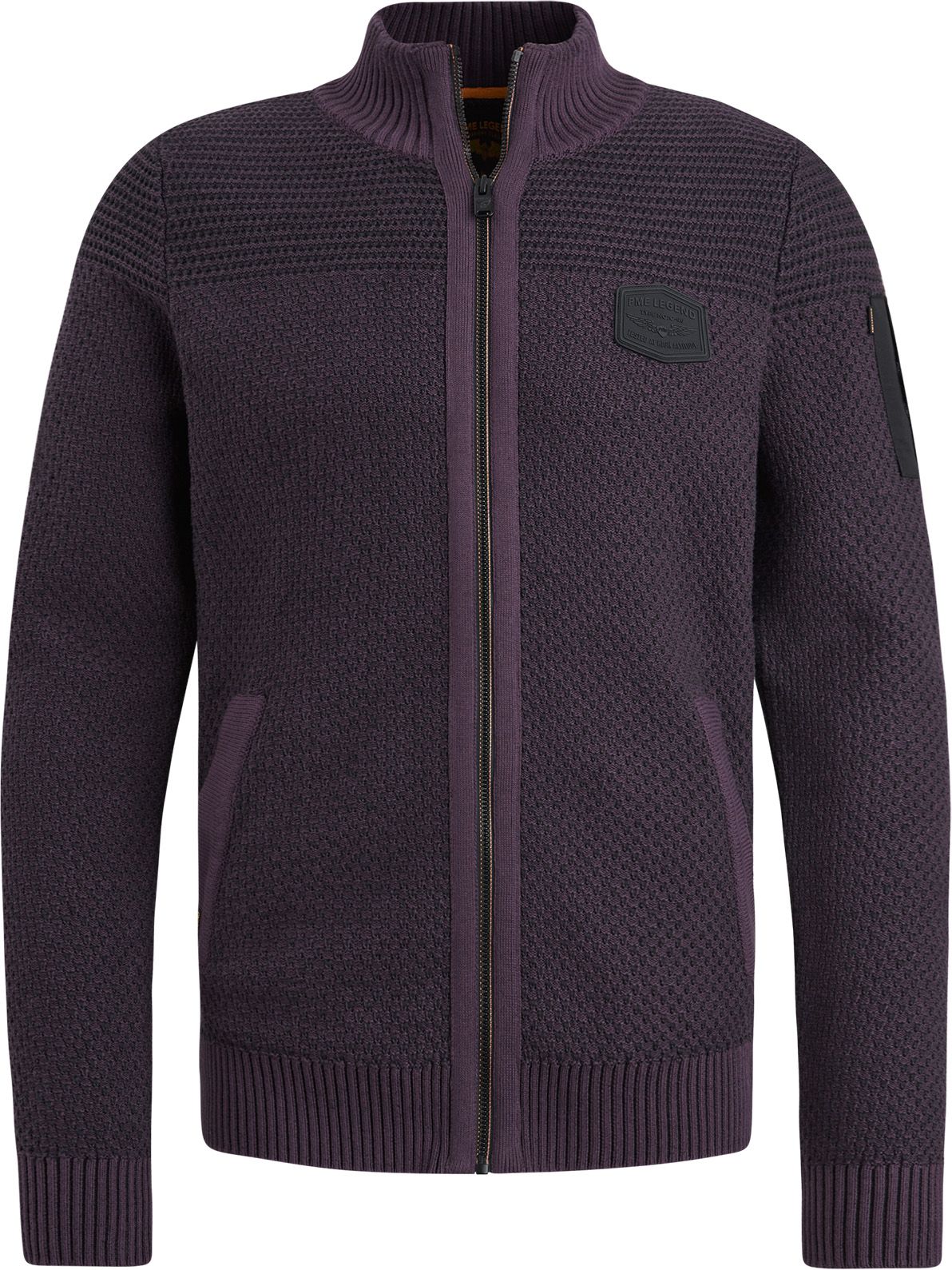 PME Legend Cardigan Knitted Structure Purple PKC2409356-4343 order online | Suitable