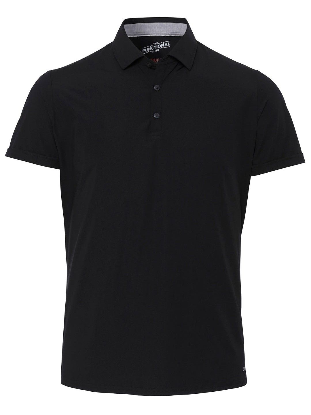 Pure Functional Polo Shirt Black 3394-92930-001 order online | Suitable