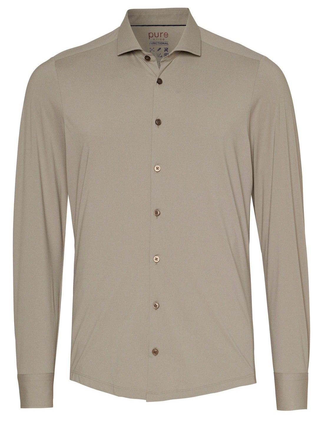 Pure Shirt Beige order online | E11301-21750-216 | Suitable Lithuania