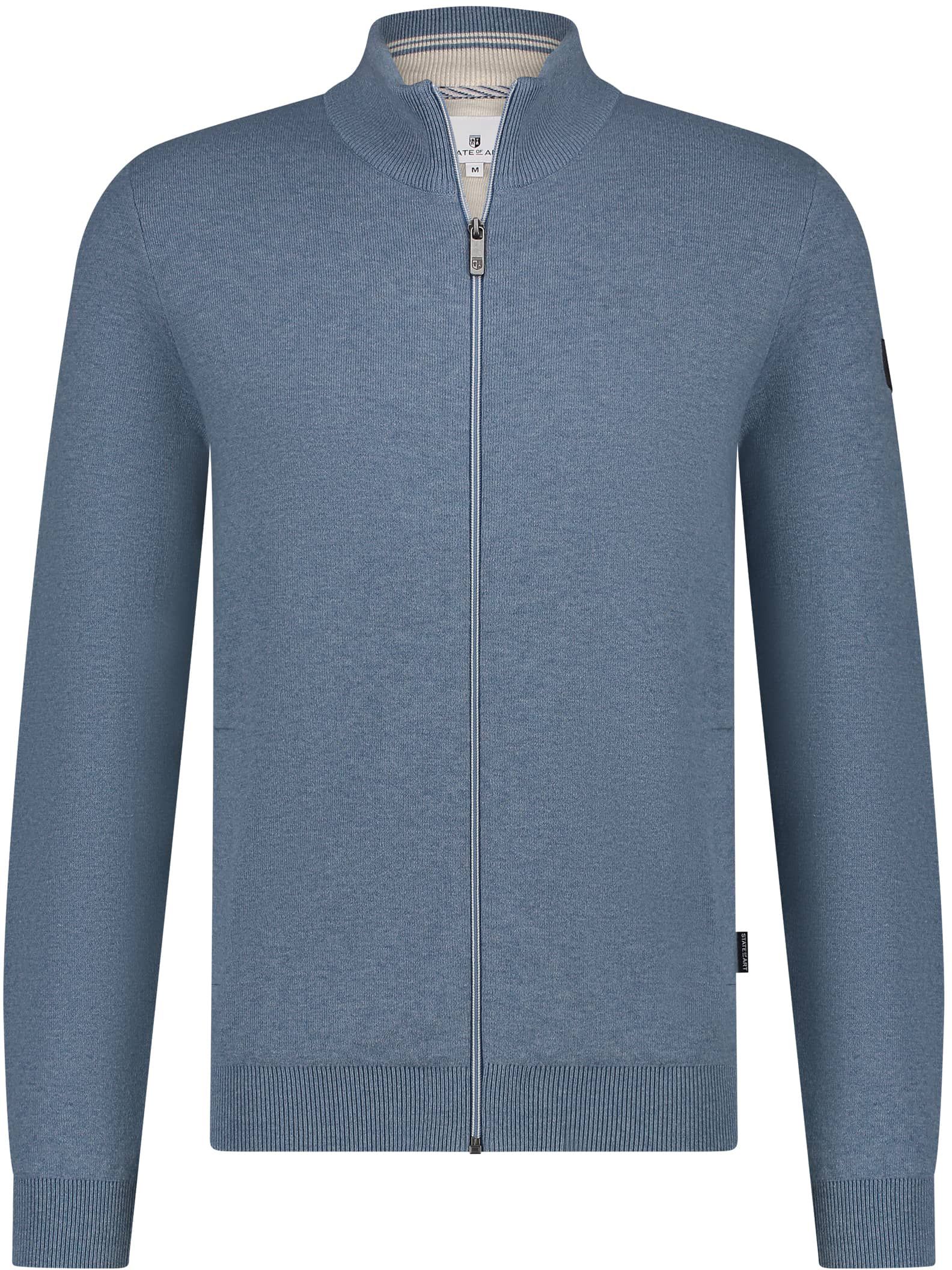 State Of Art Cardigan Cotton Blue 16115079-5614 order online | Suitable