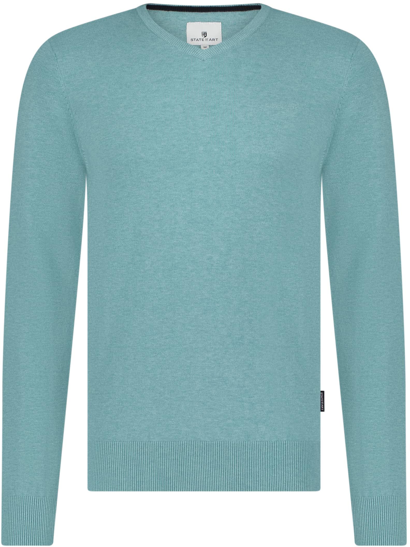 State Of Art Pullover mit V-Ausschnitt Himmelblau 12114030-5400 kaufen | Suitable