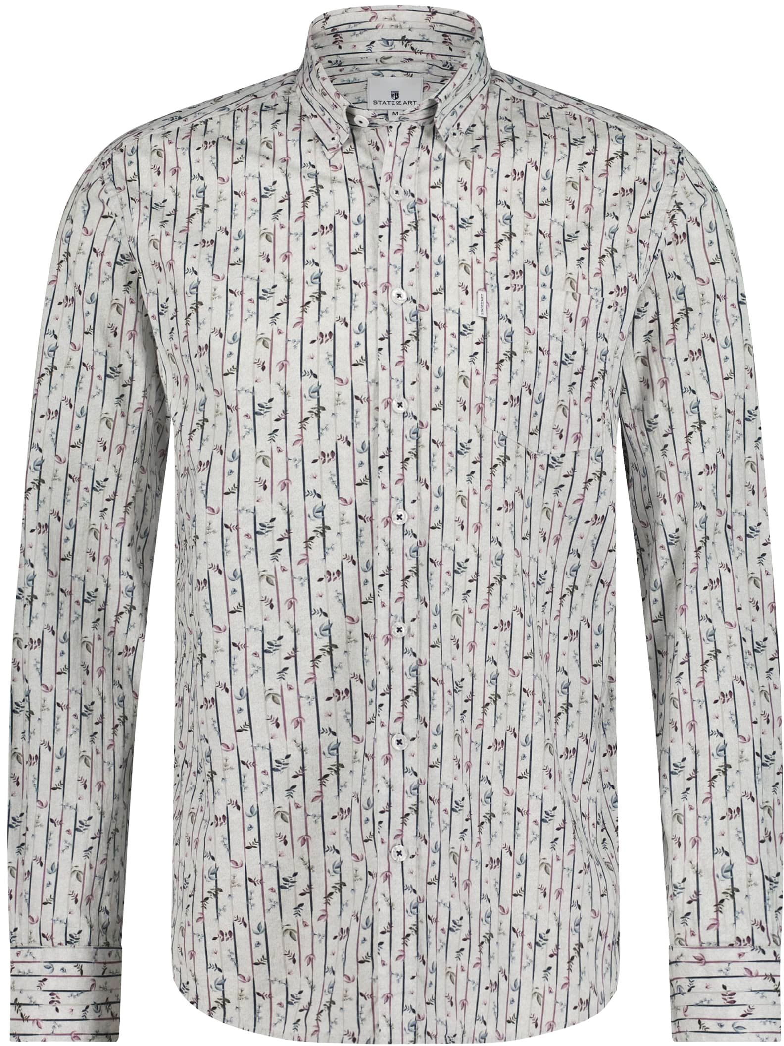 State Of Art Shirt Stripes Purple 21423252-1165 order online | Suitable