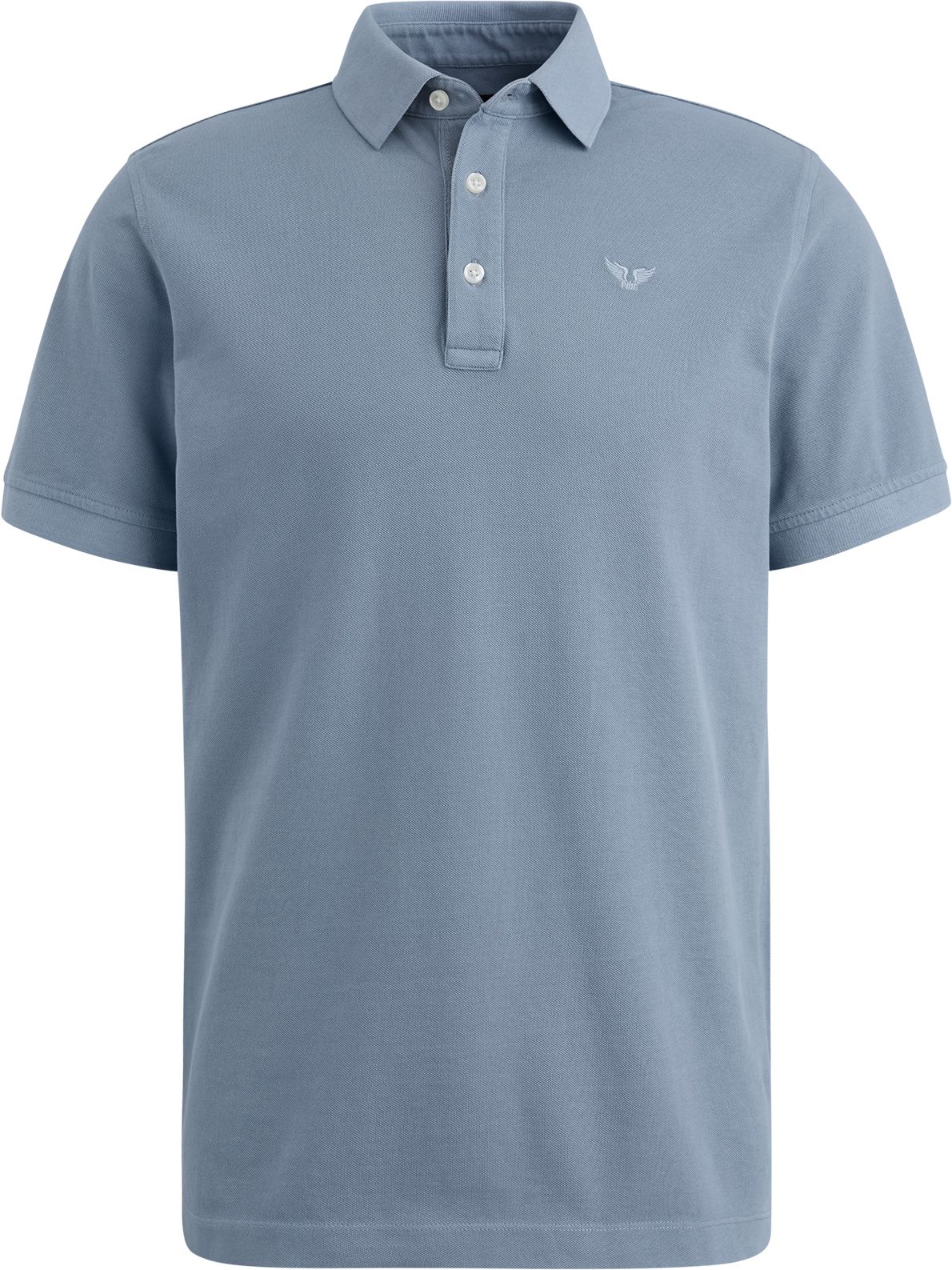 PME Legend Polo Shirt Garment Dye Piqué Blue PPSS2502850-5393 order online | Suitable