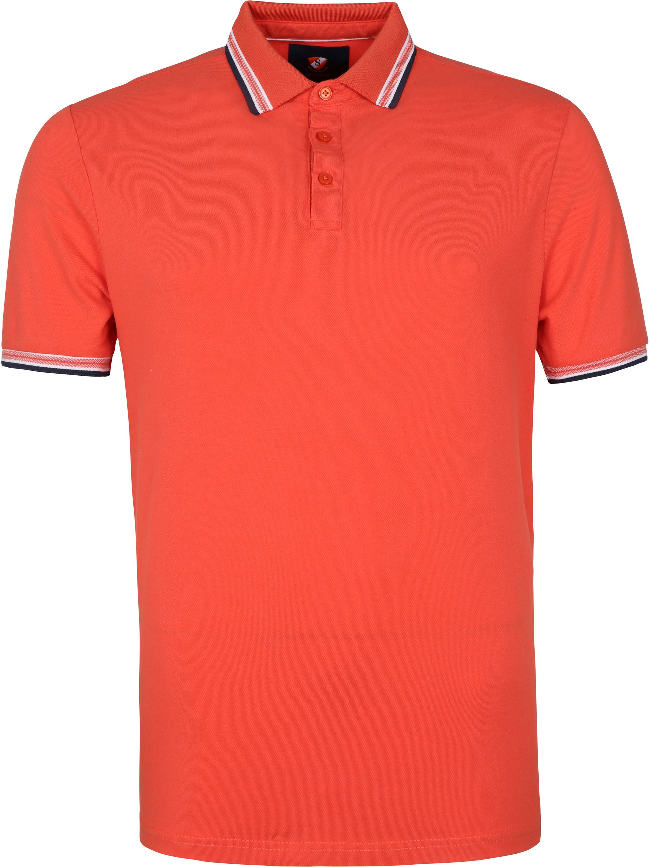 Suitable Polo Shirt Brick Red SPE22108BR06ST-655 order online | Suitable