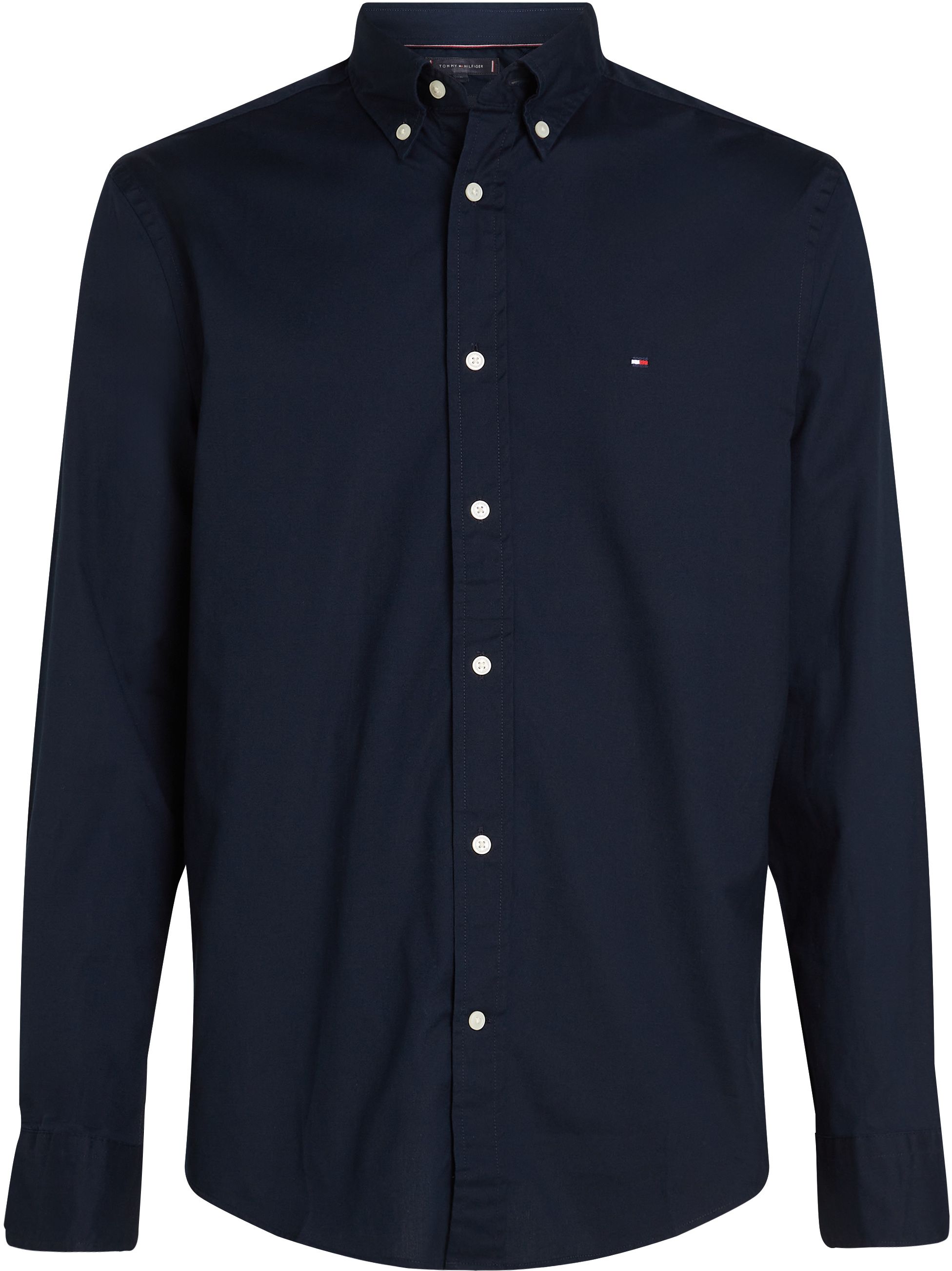 Tommy Hilfiger Poplin Shirt Flex Navy order online | MW0MW39988-DW5 | Suitable Lithuania
