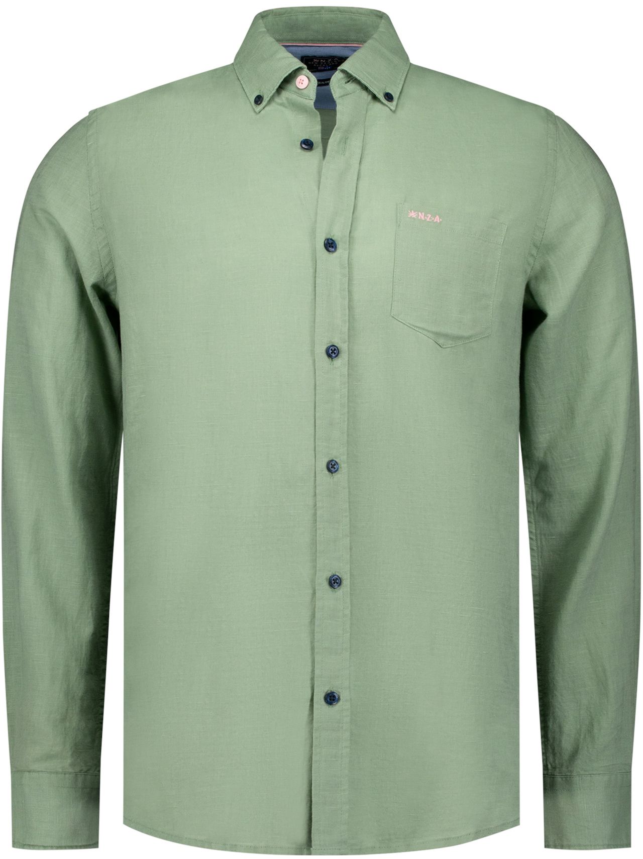 NZA Shirt Clayton Leinen Blend Classic Army 25CN506-1742 kaufen | Suitable
