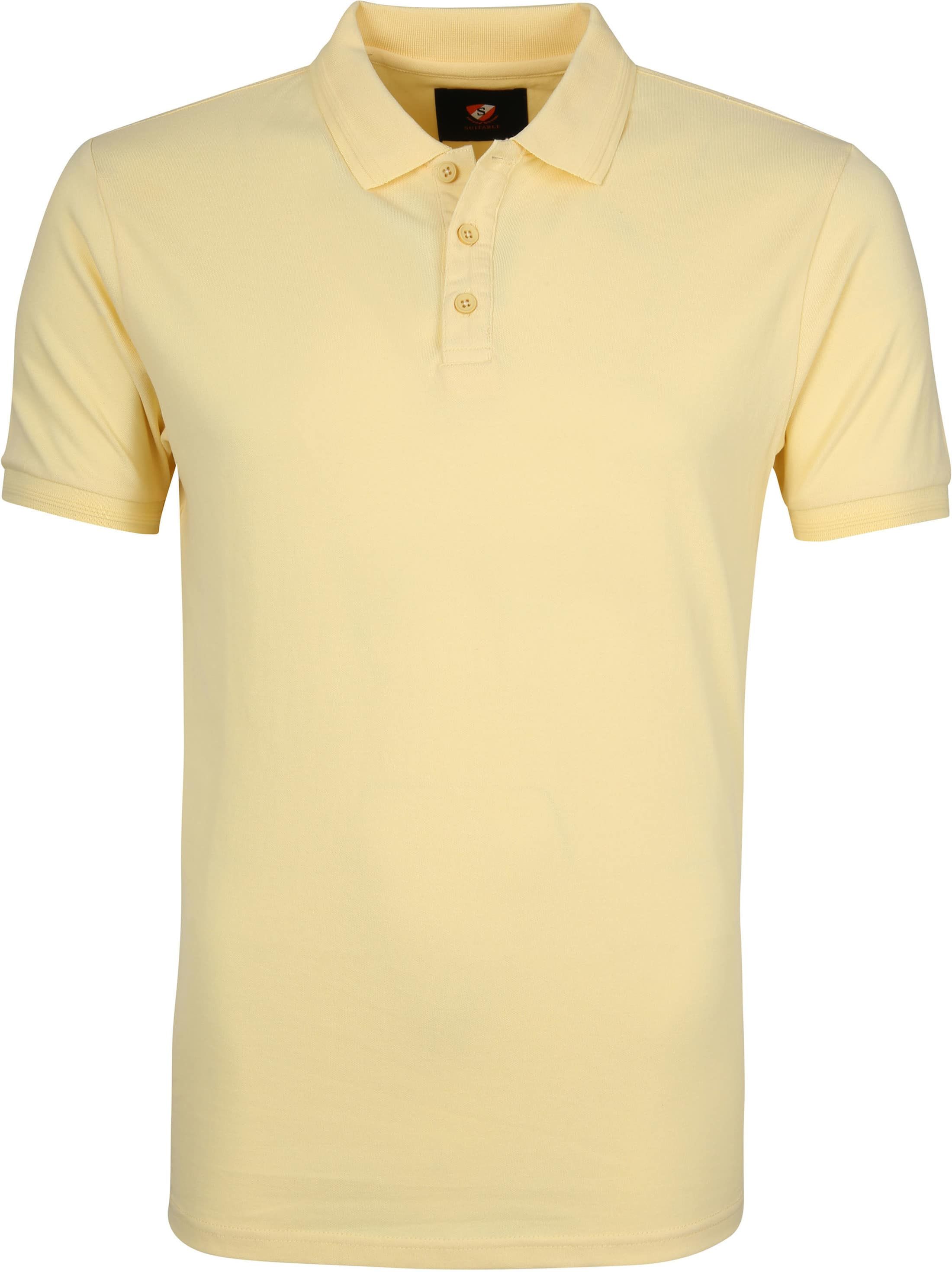 Suitable Oscar Polo Shirt Yellow size M