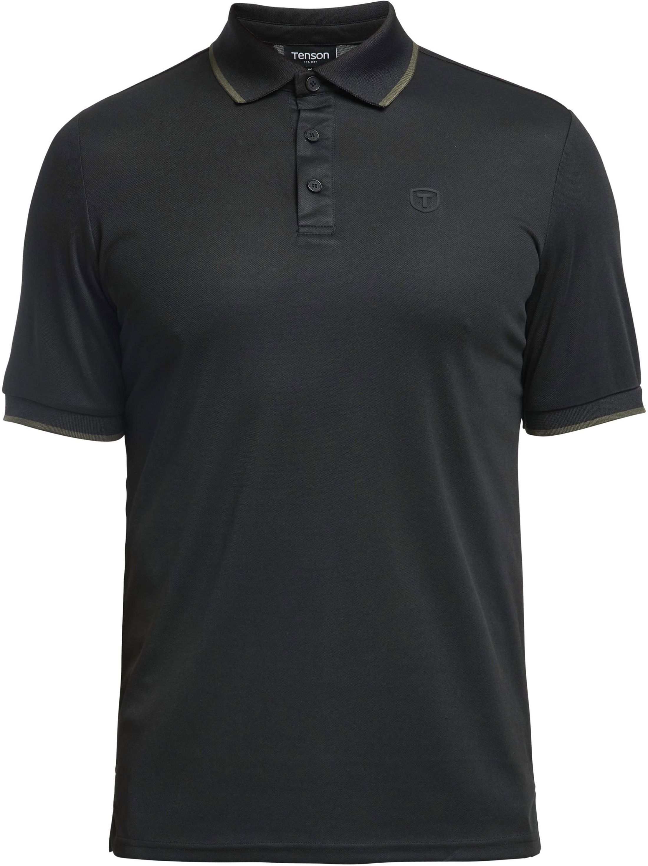 Tenson Polo Shirt Wedge Black size L