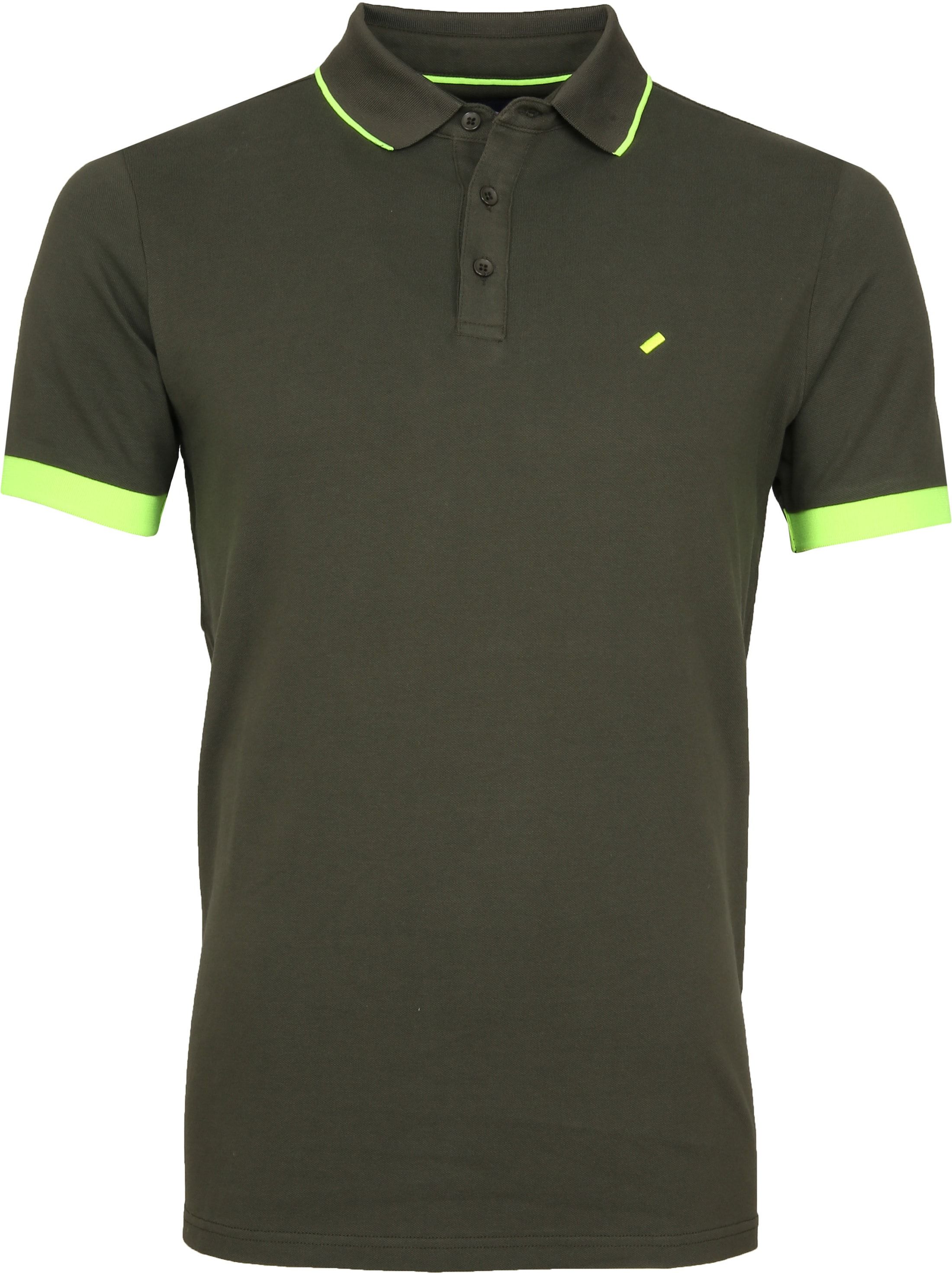 Suitable Kevin Poloshirt Army Green Dark Green size M