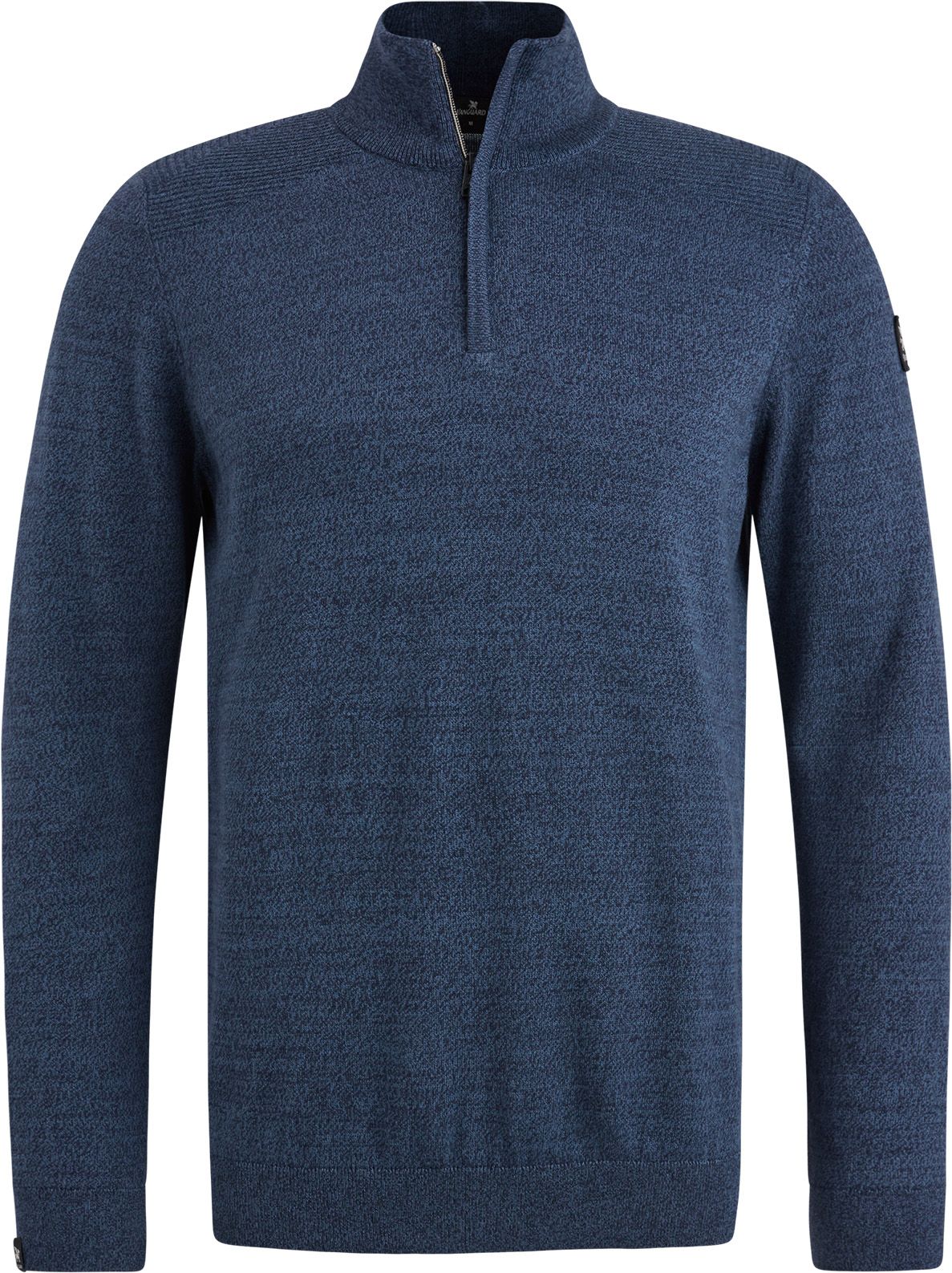 Vanguard Pullover Half Zip Melange Dark Blue VKW2408302-5030 order online | Suitable