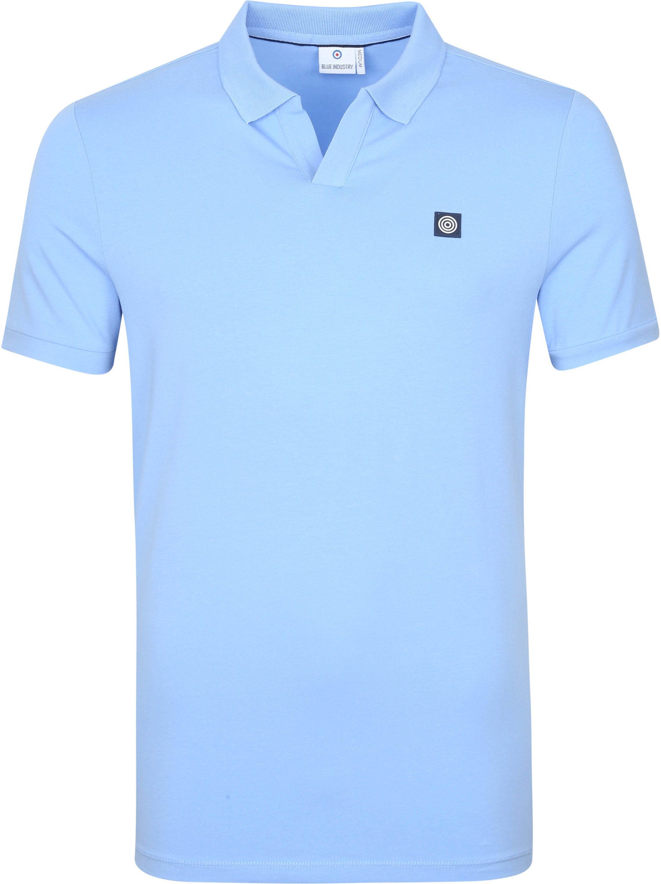 Industry Polo Shirt Stretch Light Blue size S