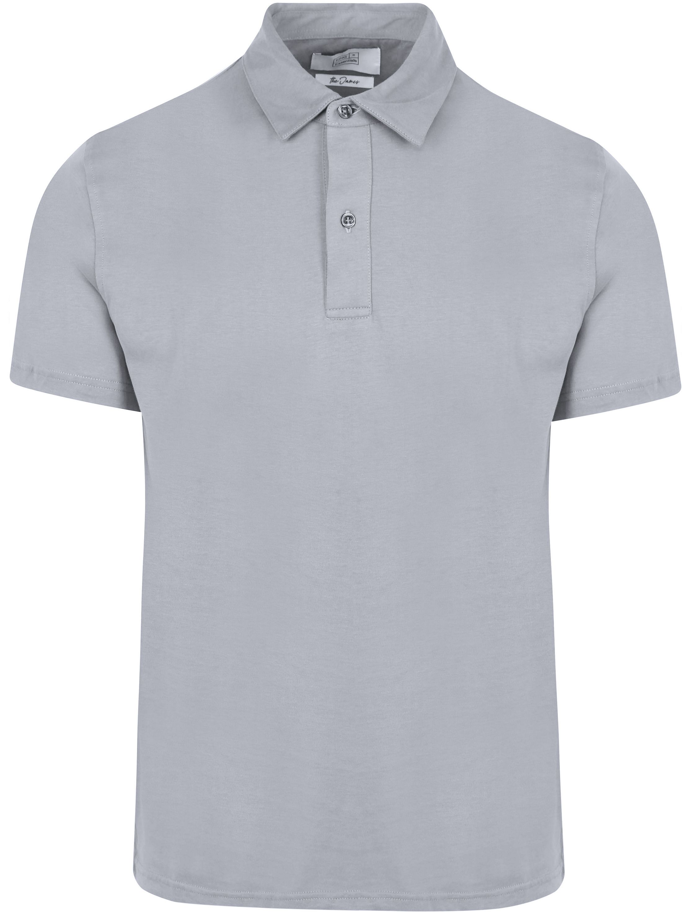King Essentials The James Polo Shirt Grey KM111050002-C002T order online | Suitable