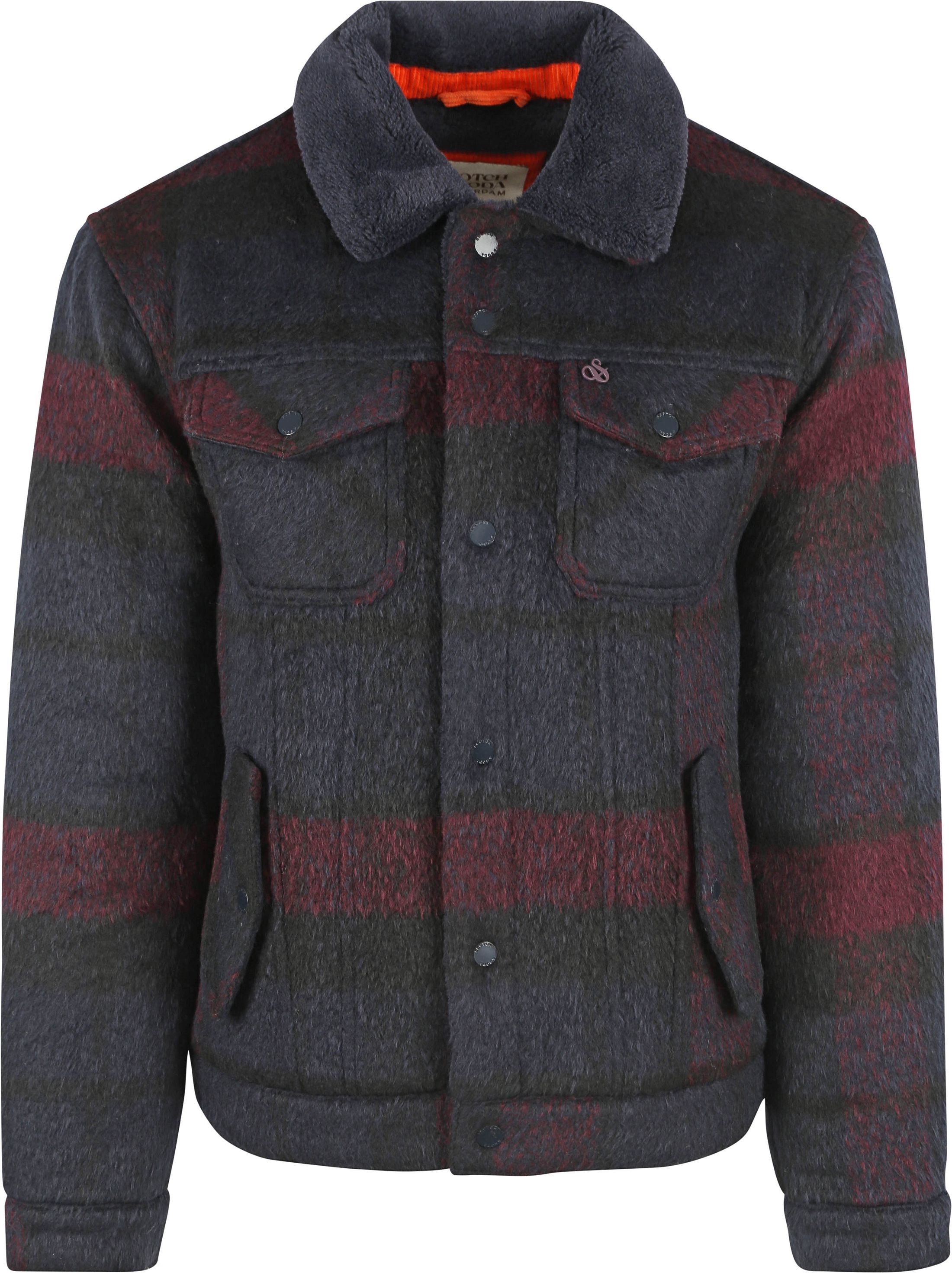 Scotch & Soda Truckerjacke mit Karomuster 174392-6744 kaufen | Suitable
