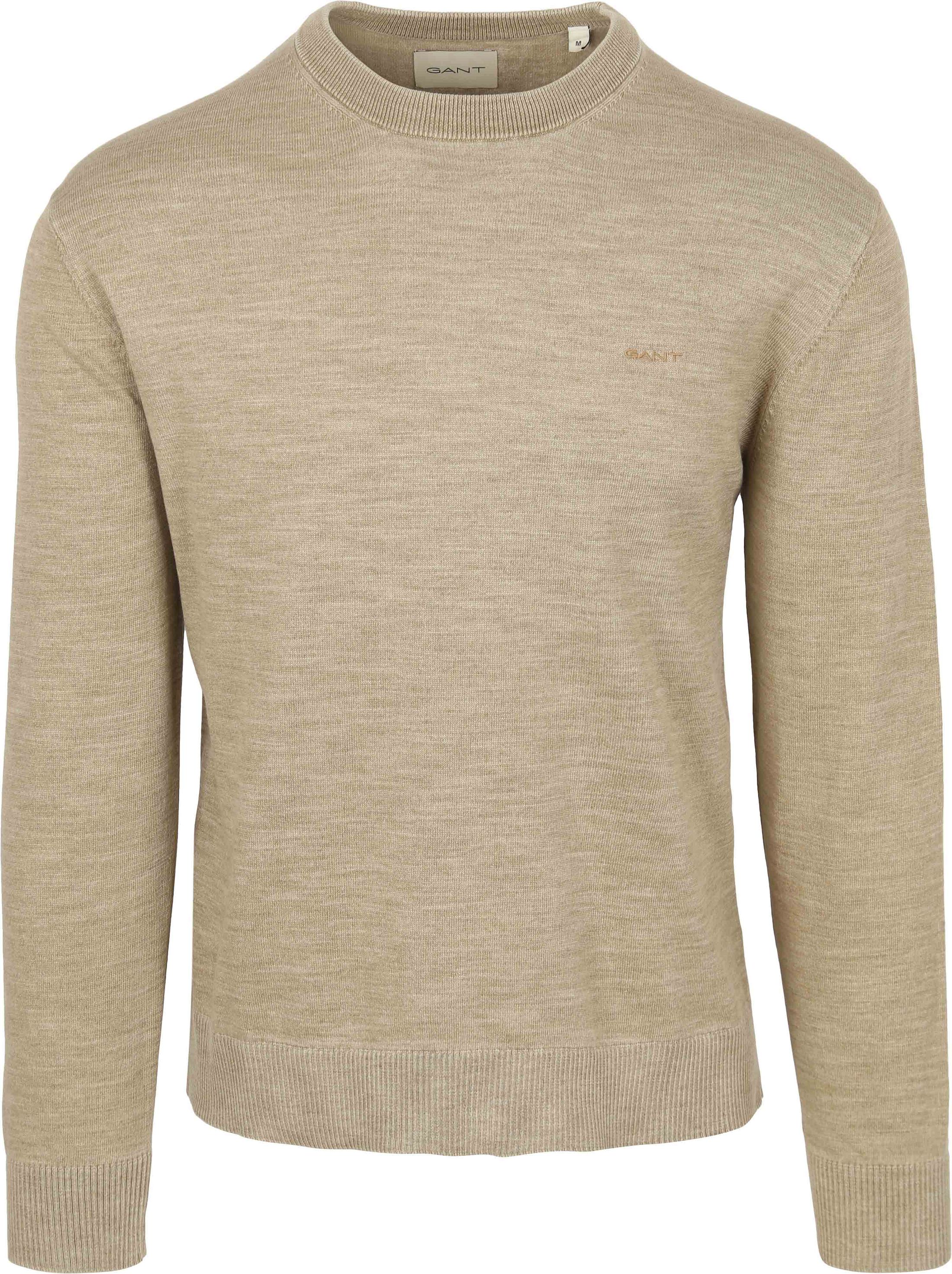 Gant Sunfaded Trui Beige 8050244-277 kopen | Suitable