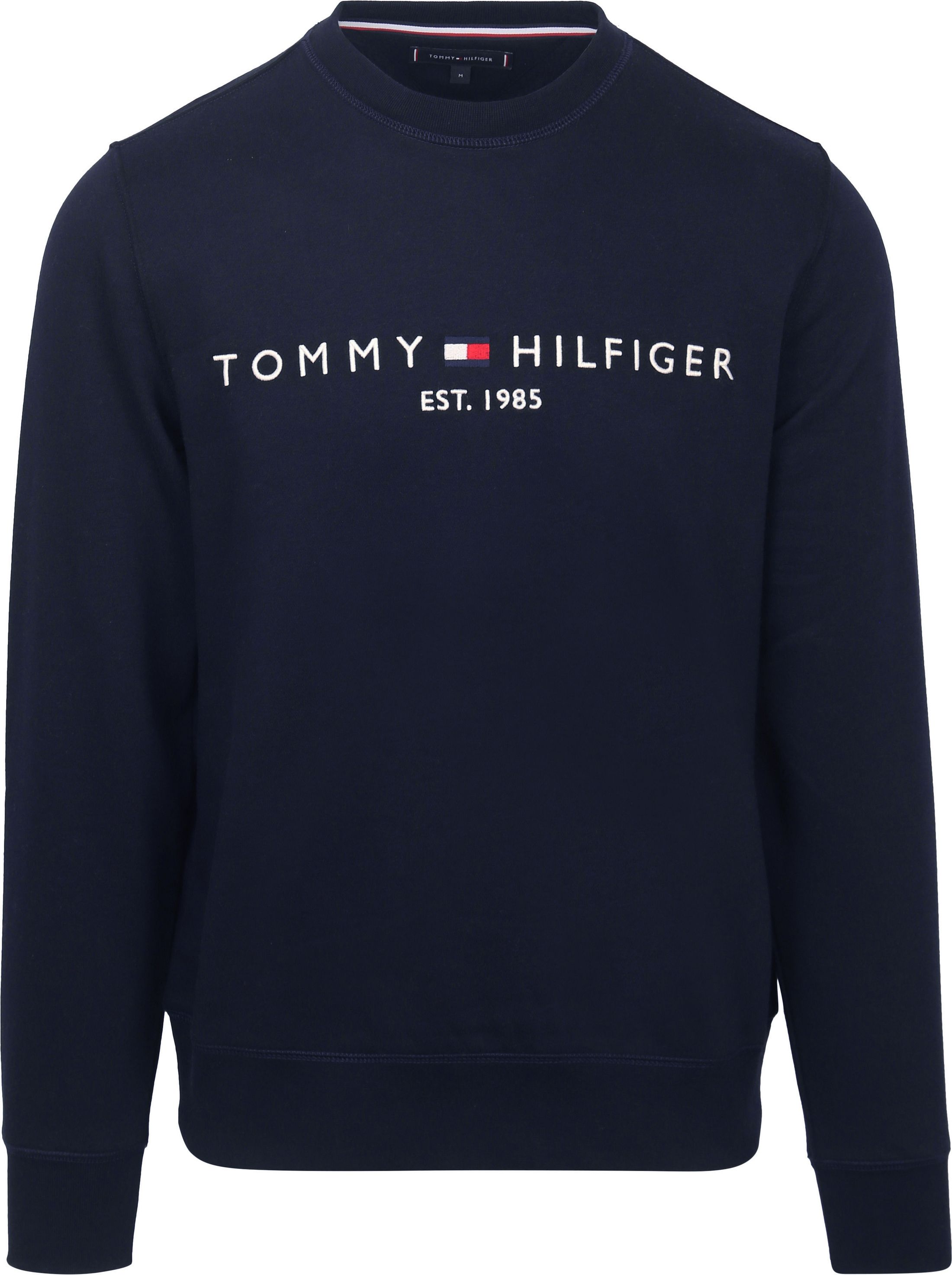 Navy tommy sweatshirt discount