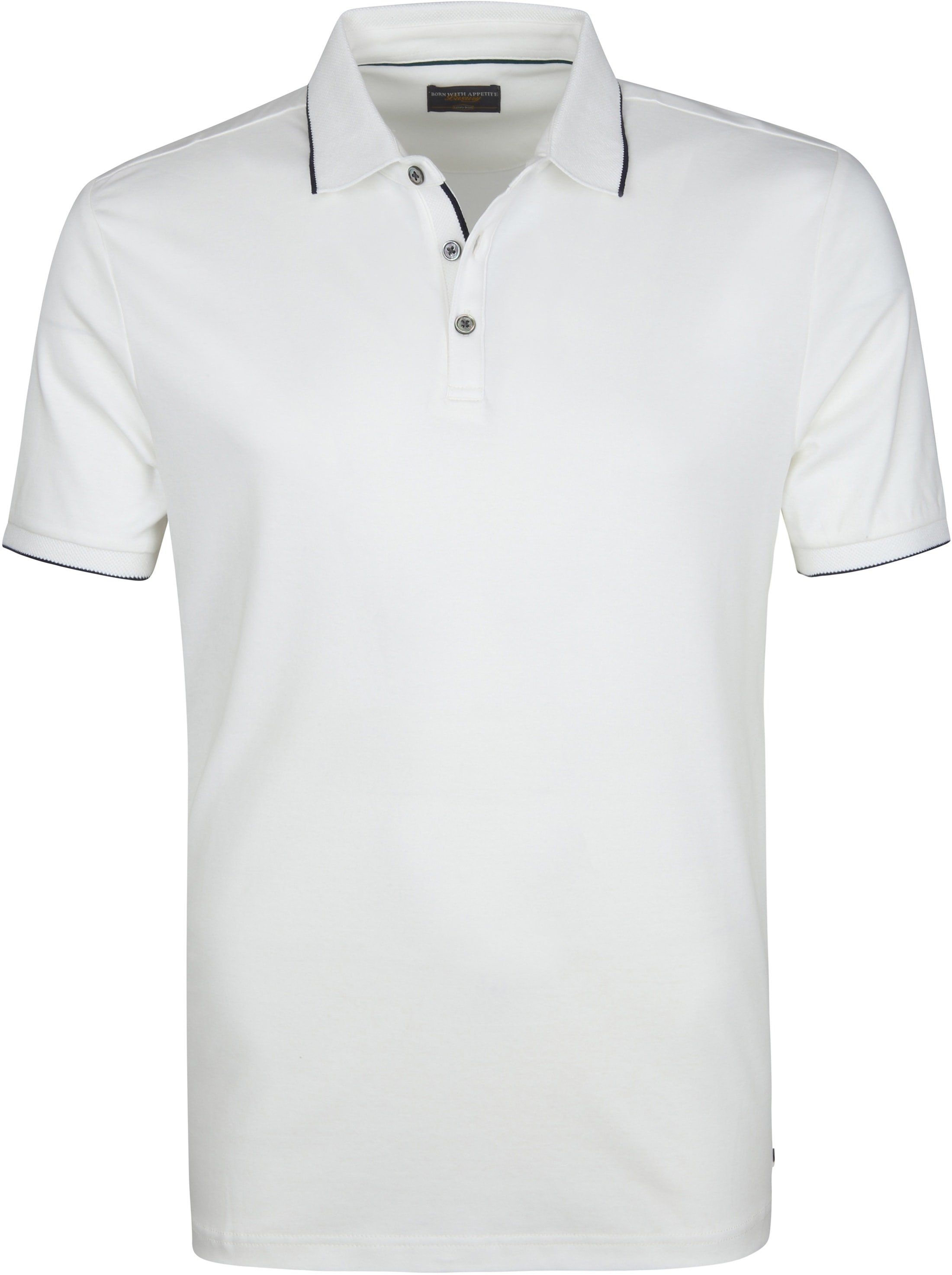 Suitable Poloshirt Liquid Jersey White size 3XL