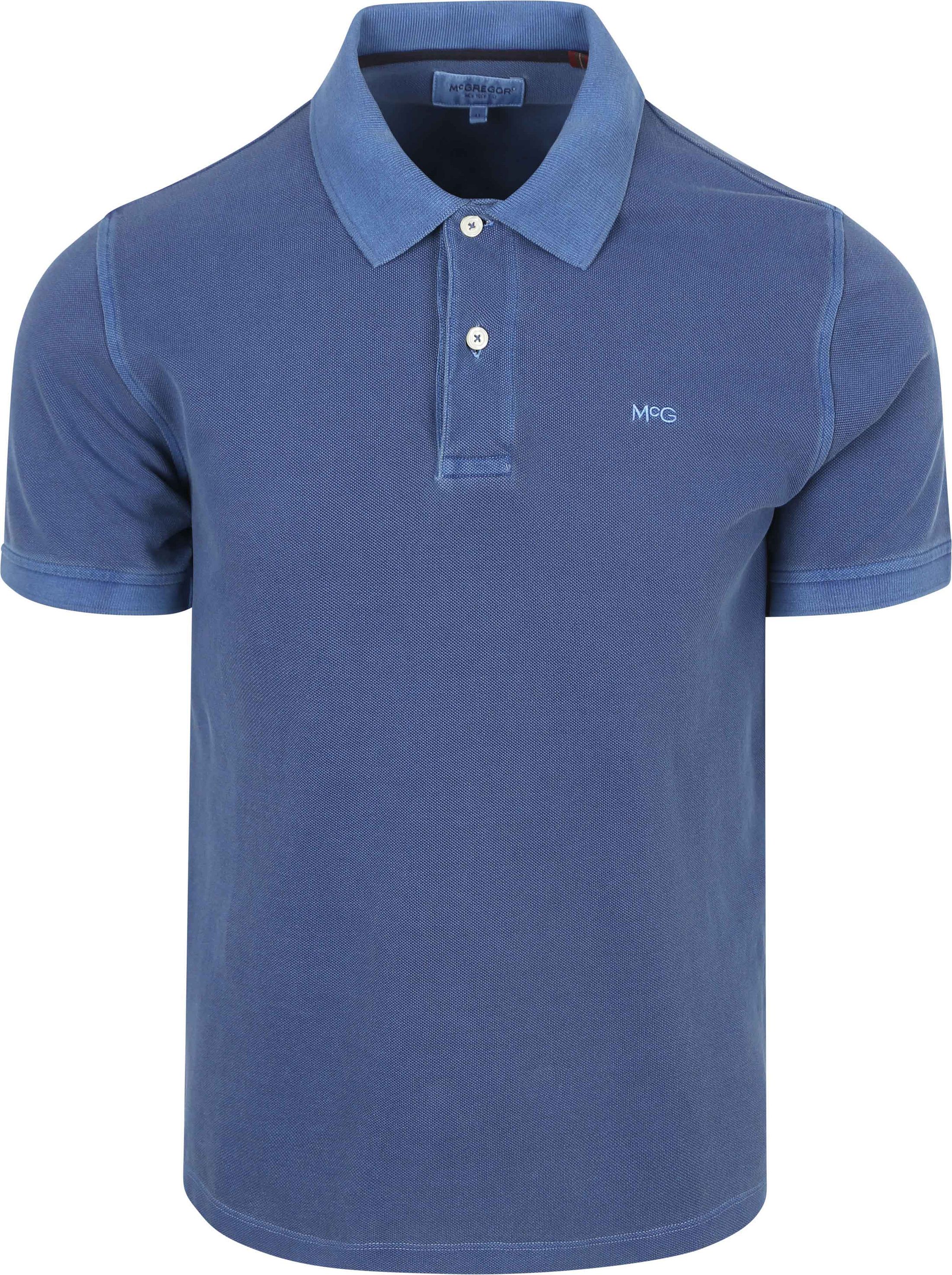 McGregor Polo Piqué Bleu Medium  MM251.9001.05-2002 commander en ligne | Suitable