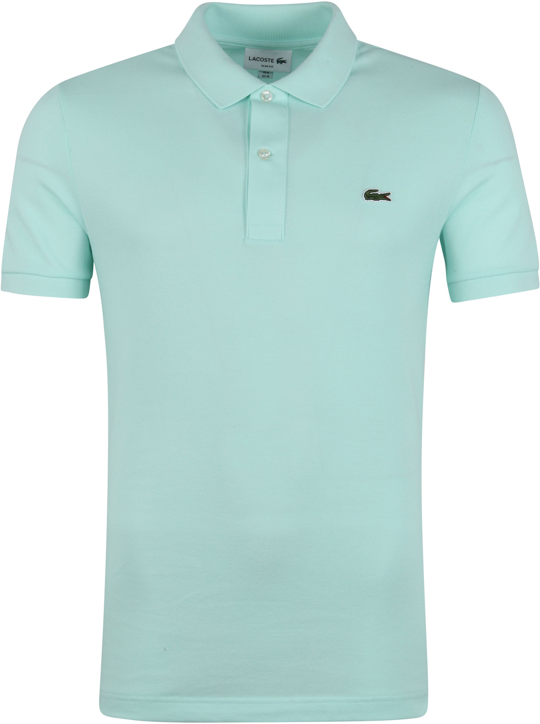 Lacoste Polo Shirt Pique Turquoise Blue size 3XL