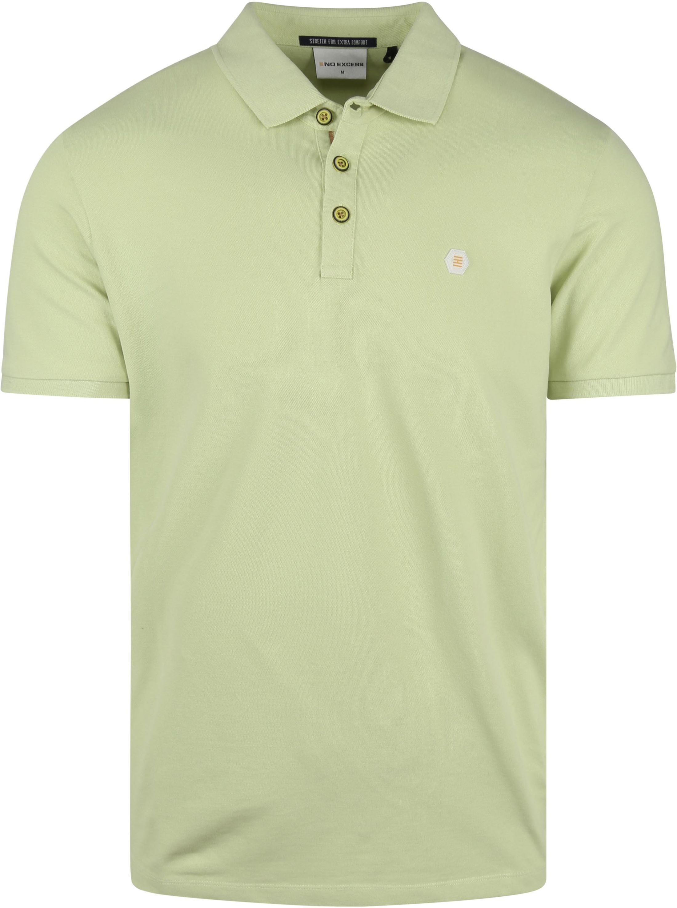 No-Excess Polo Shirt Mint Green size 3XL