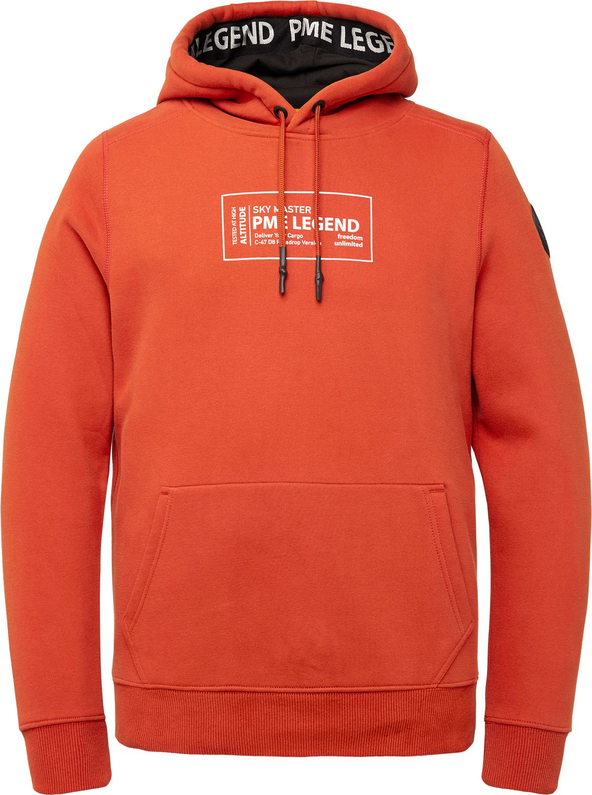 PME Legend Hoodie Brushed Red size M