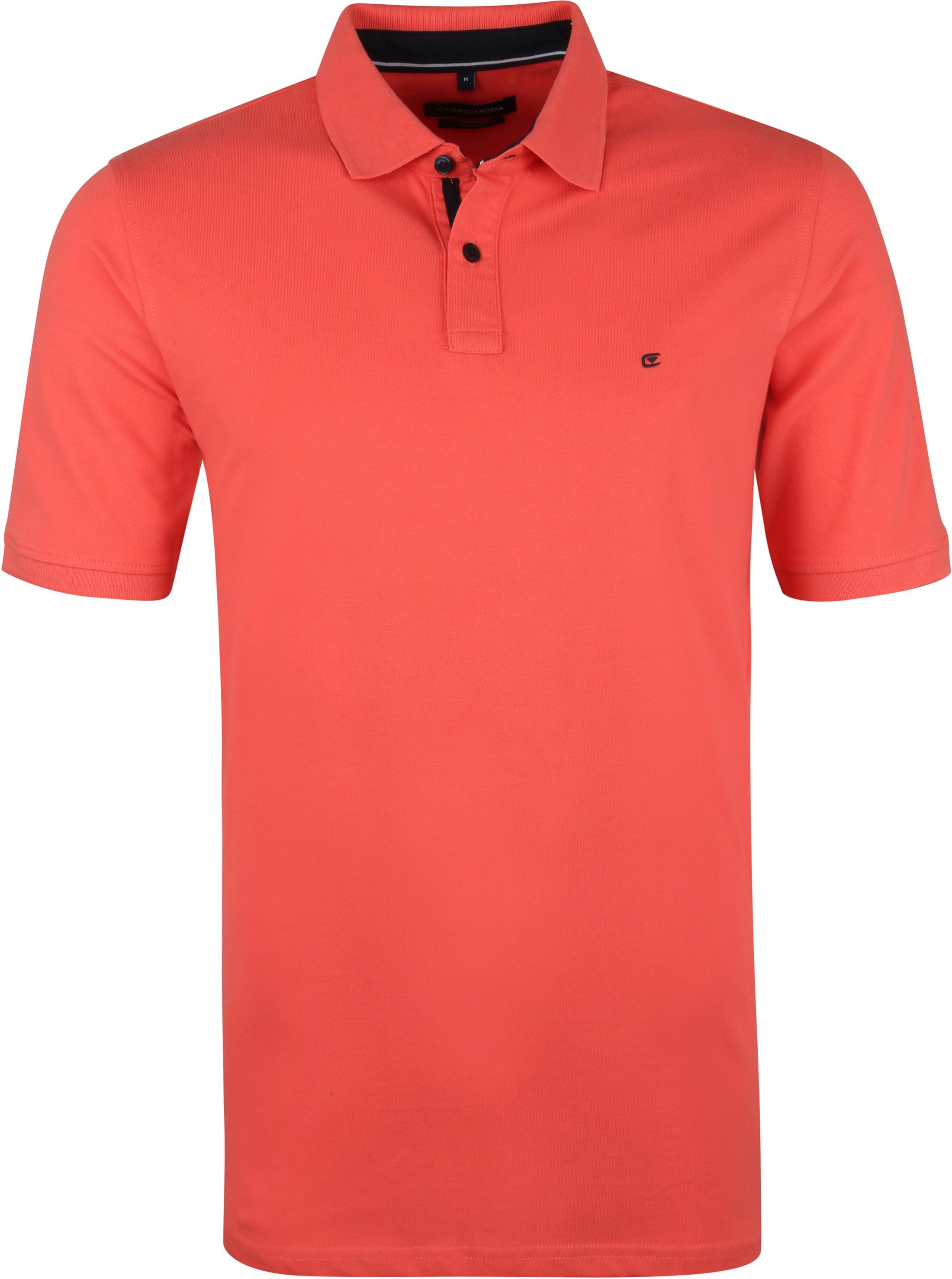 Casa Moda Polo Shirt Stretch Red size 3XL