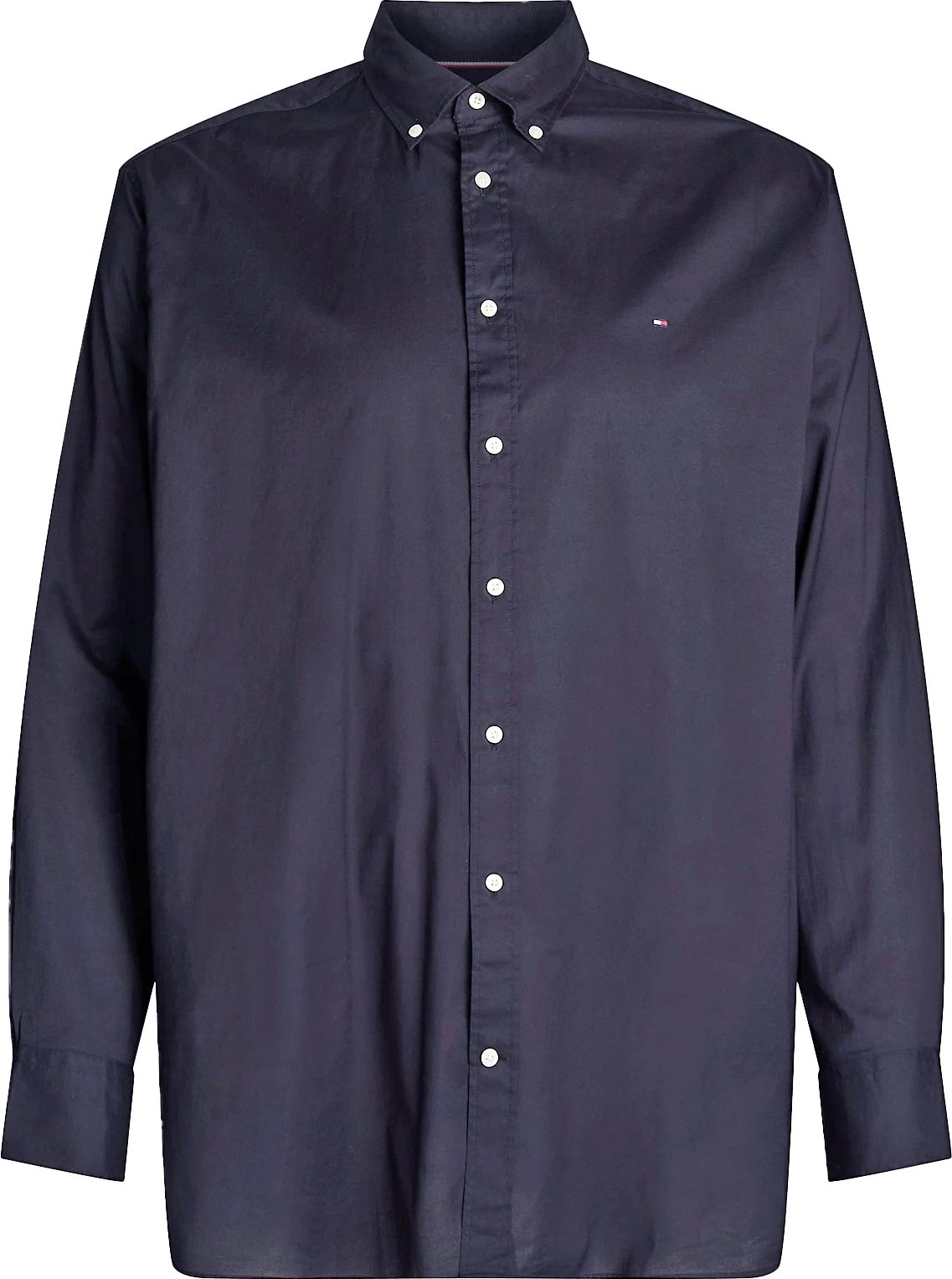 Tommy Hilfiger Big And Tall Shirt Poplin Navy MW0MW35095-DW5 order online | Suitable