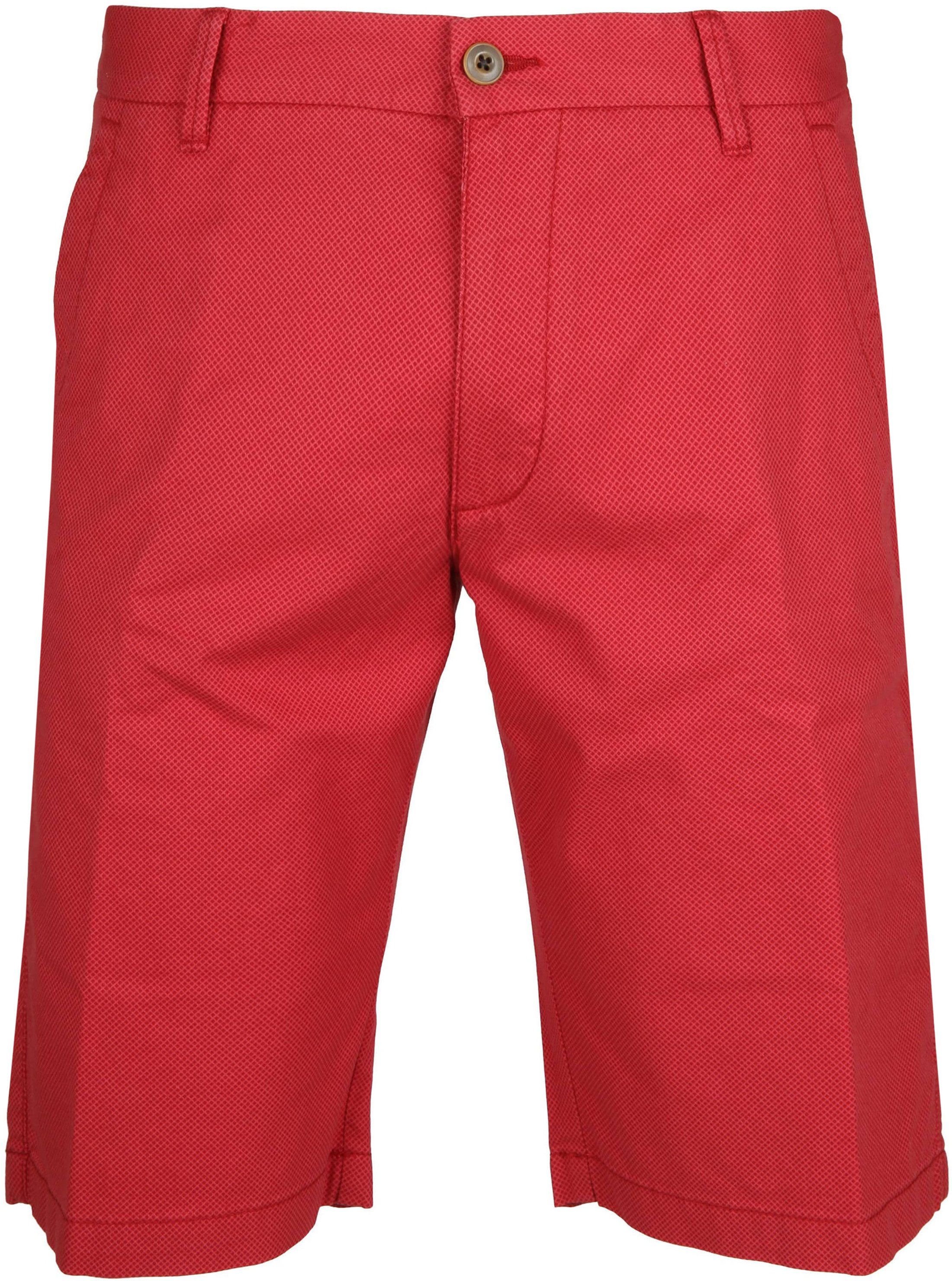 Gardeur Shorts Bermuda Dessin Red size W 34