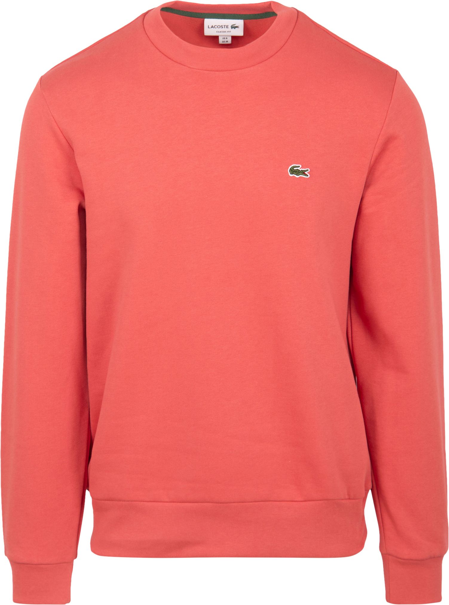 Lacoste Sweater Red order online SH9608 ZV9 Suitable Portugal