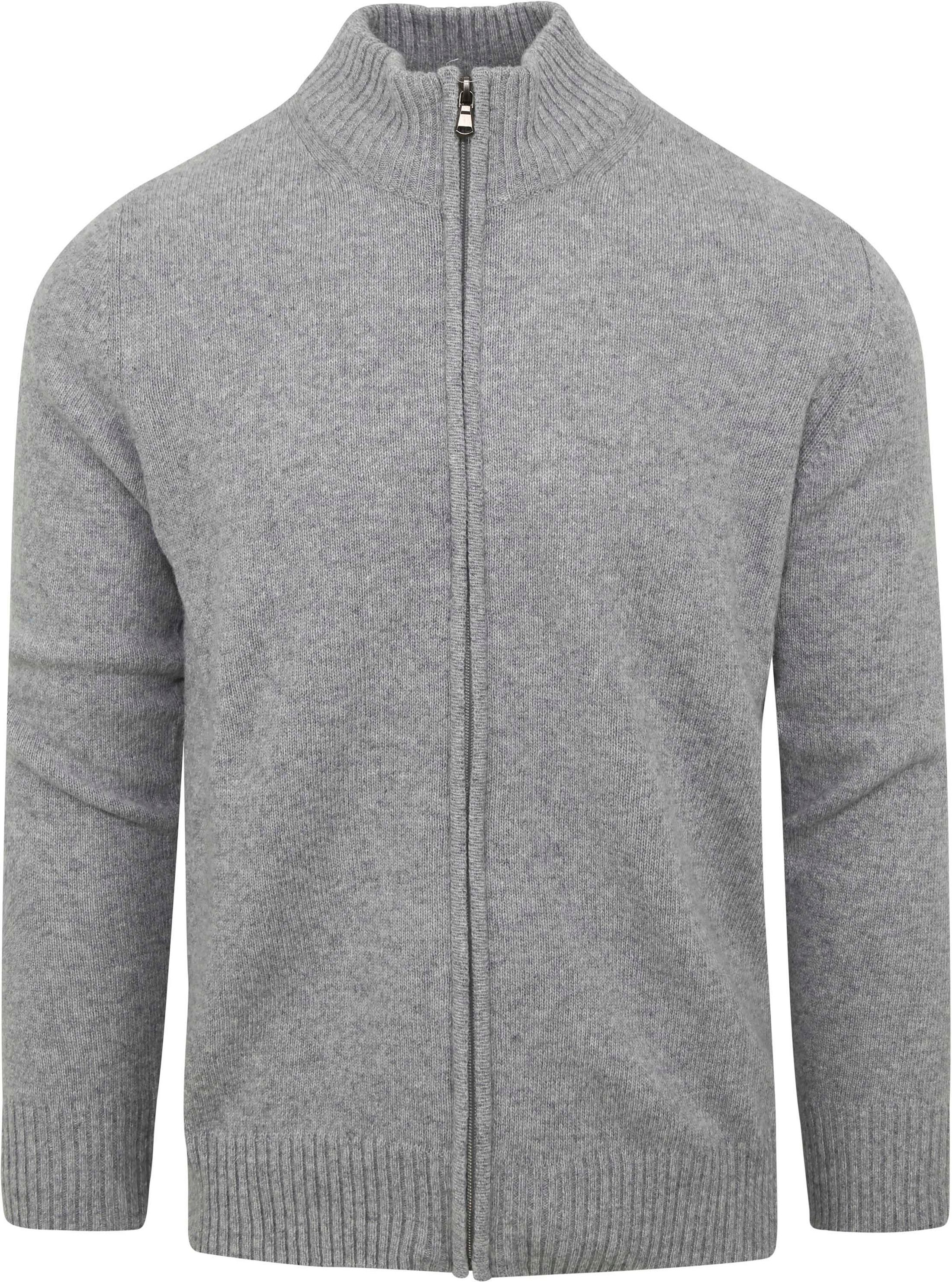 Suitable Cardigan Wool Blend Grey order online | S385 CG Grey | Suitable Norway