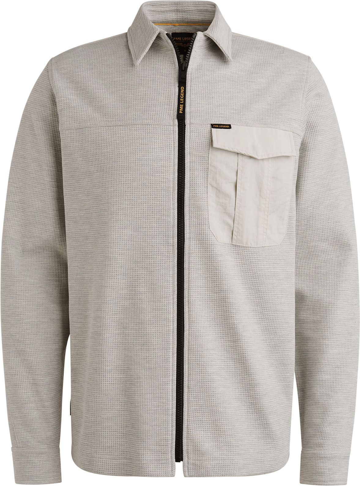 PME Legend Overshirt Jersey Waffle Grey order online | PSI2509248-921 | Suitable Spain