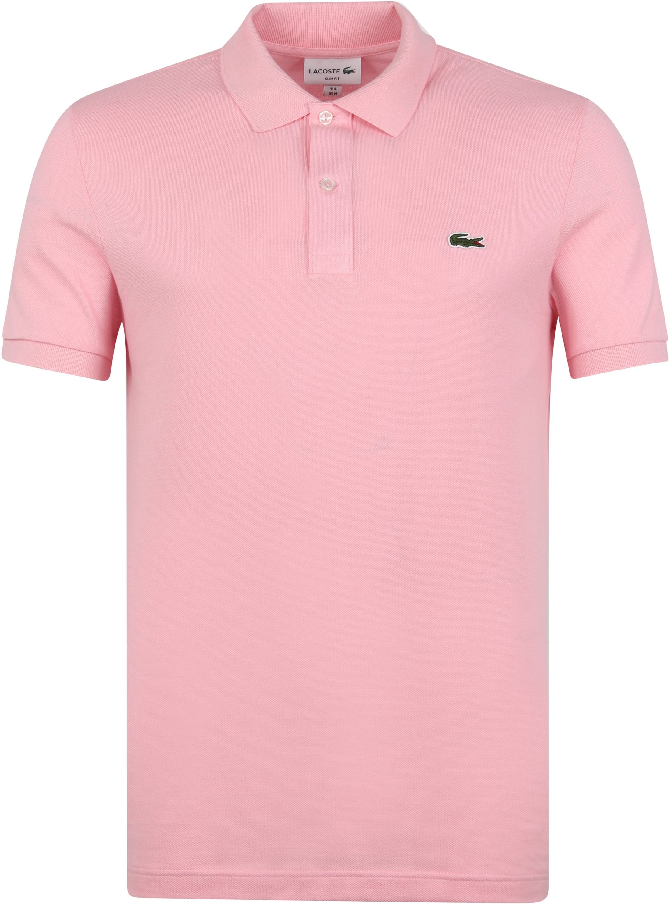 Lacoste Polo Shirt Pique Pink size 3XL