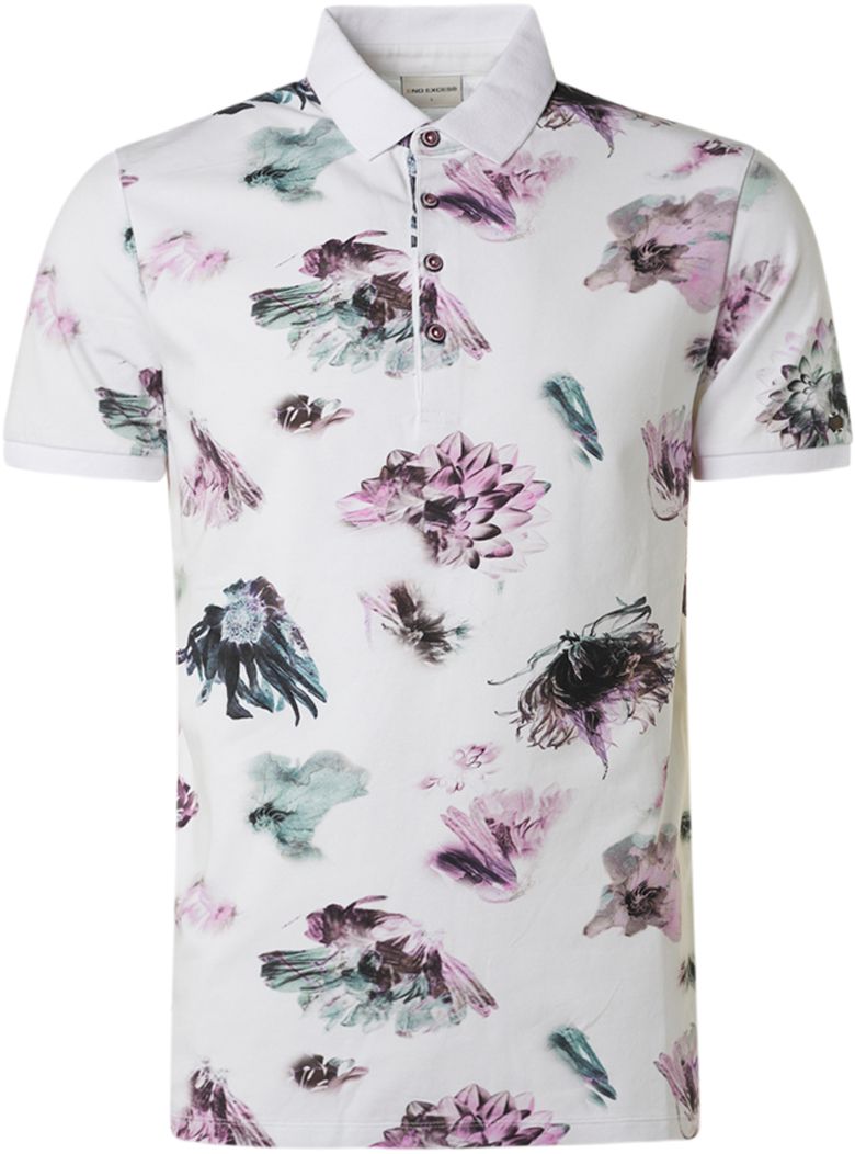 No Excess Polo Shirt Weiß Cassis 16370414 kaufen | Suitable