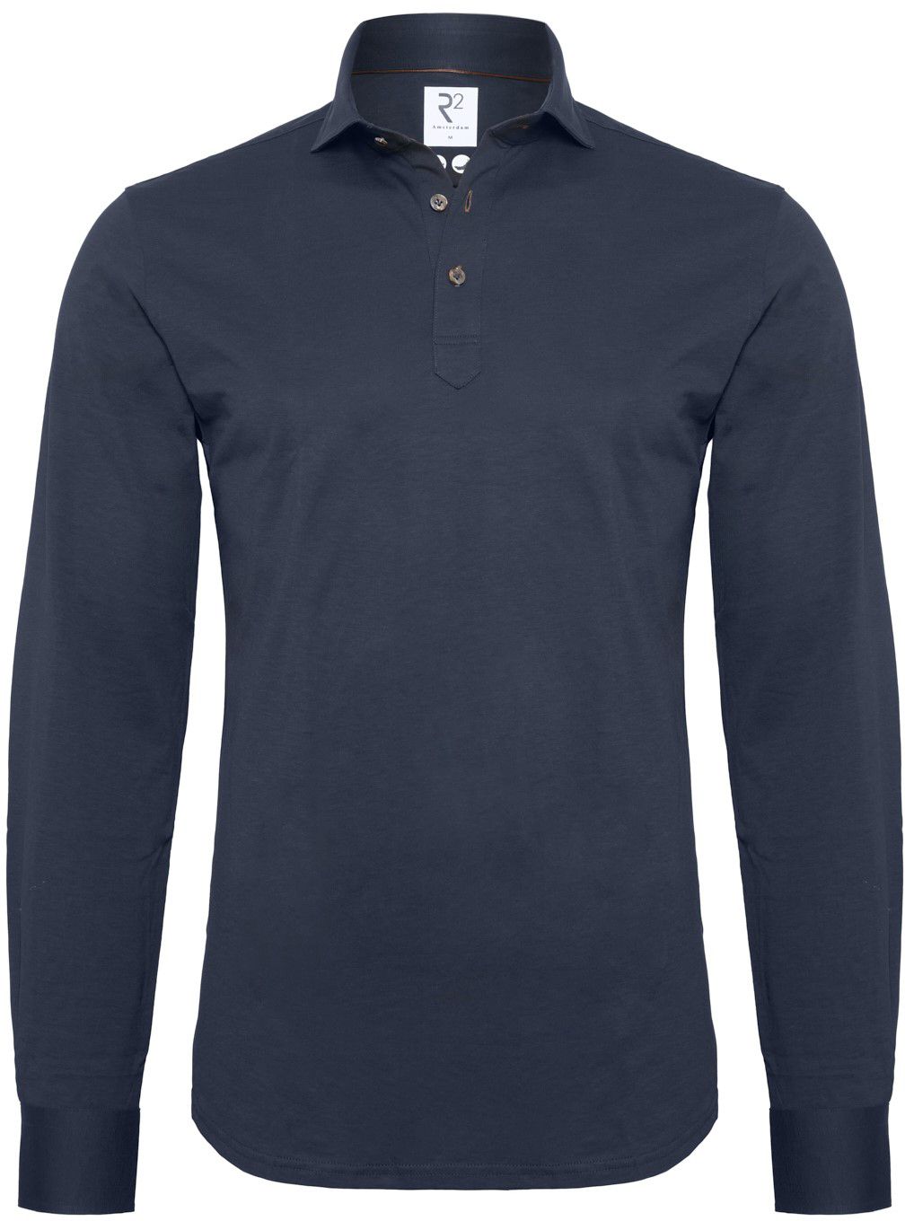 R2 Long Sleeve Polo Shirt Jersey Navy 128.SHIRTPOLO.047-010 order online | Suitable