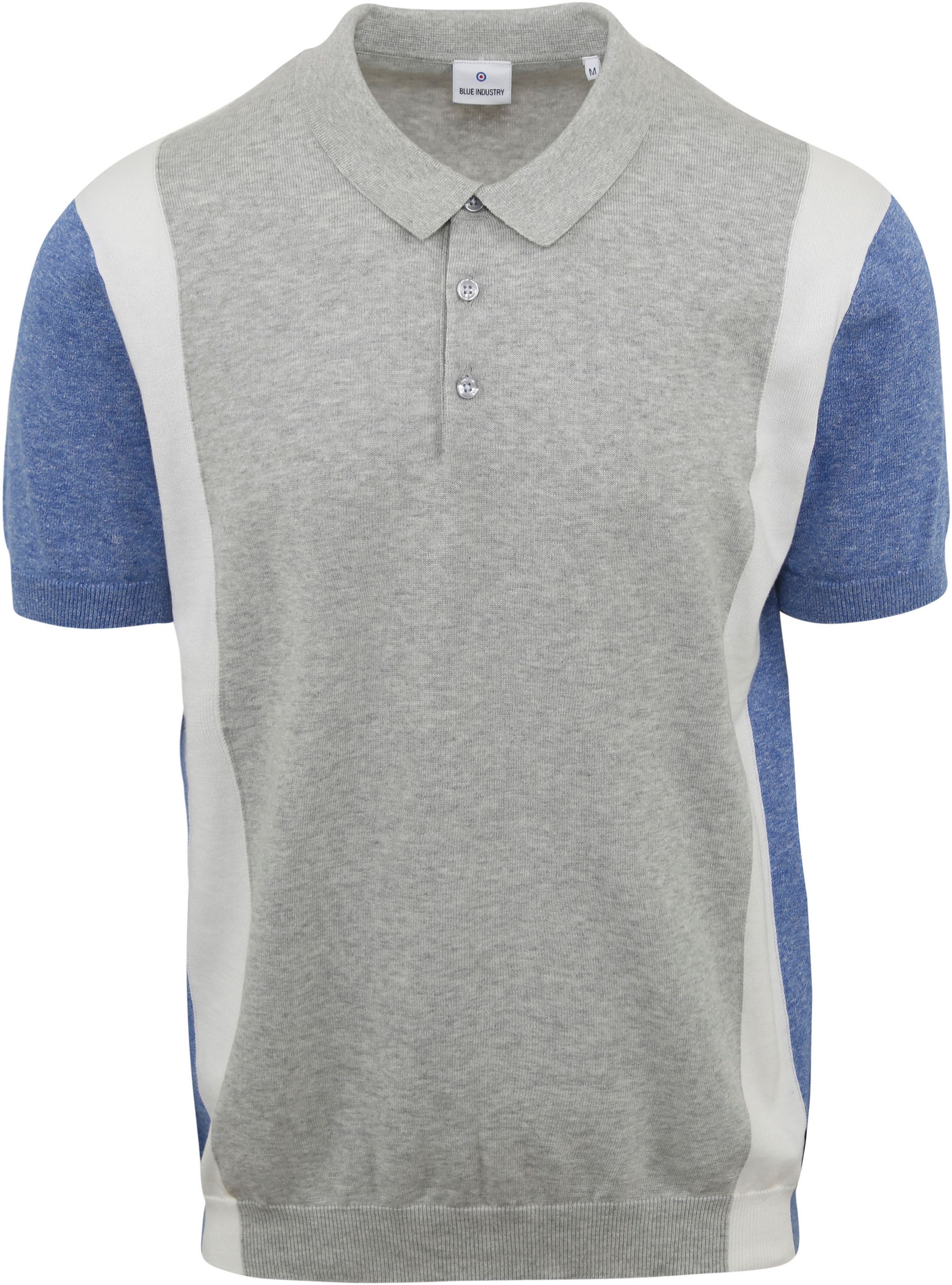 Blue Industry M18 Polo Shirt Grey KBIS23-M18 grey order online | Suitable