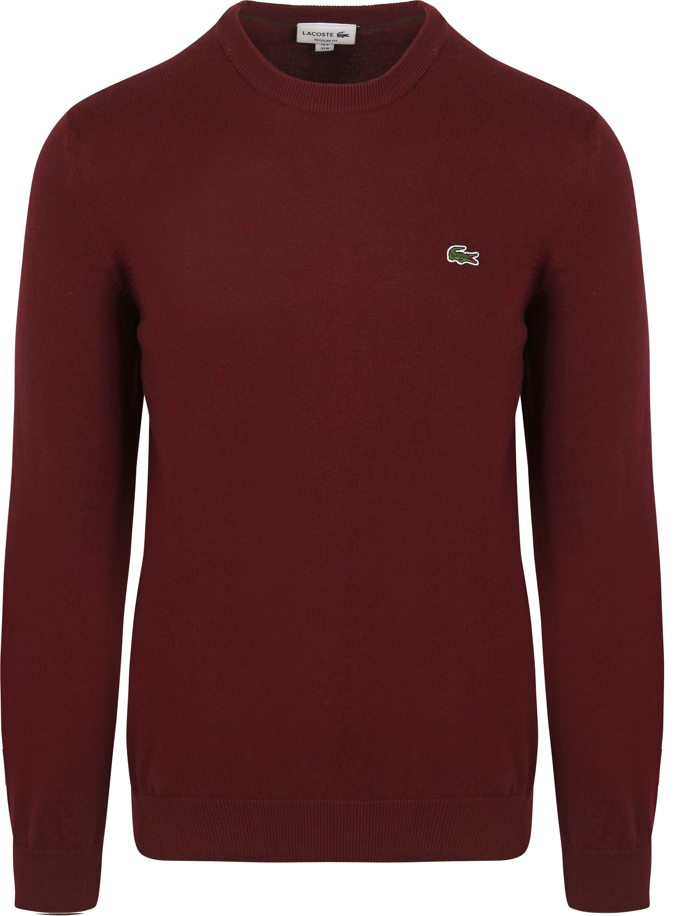 Lacoste Pullover Bordeaux AH0128-BZD kaufen | Suitable