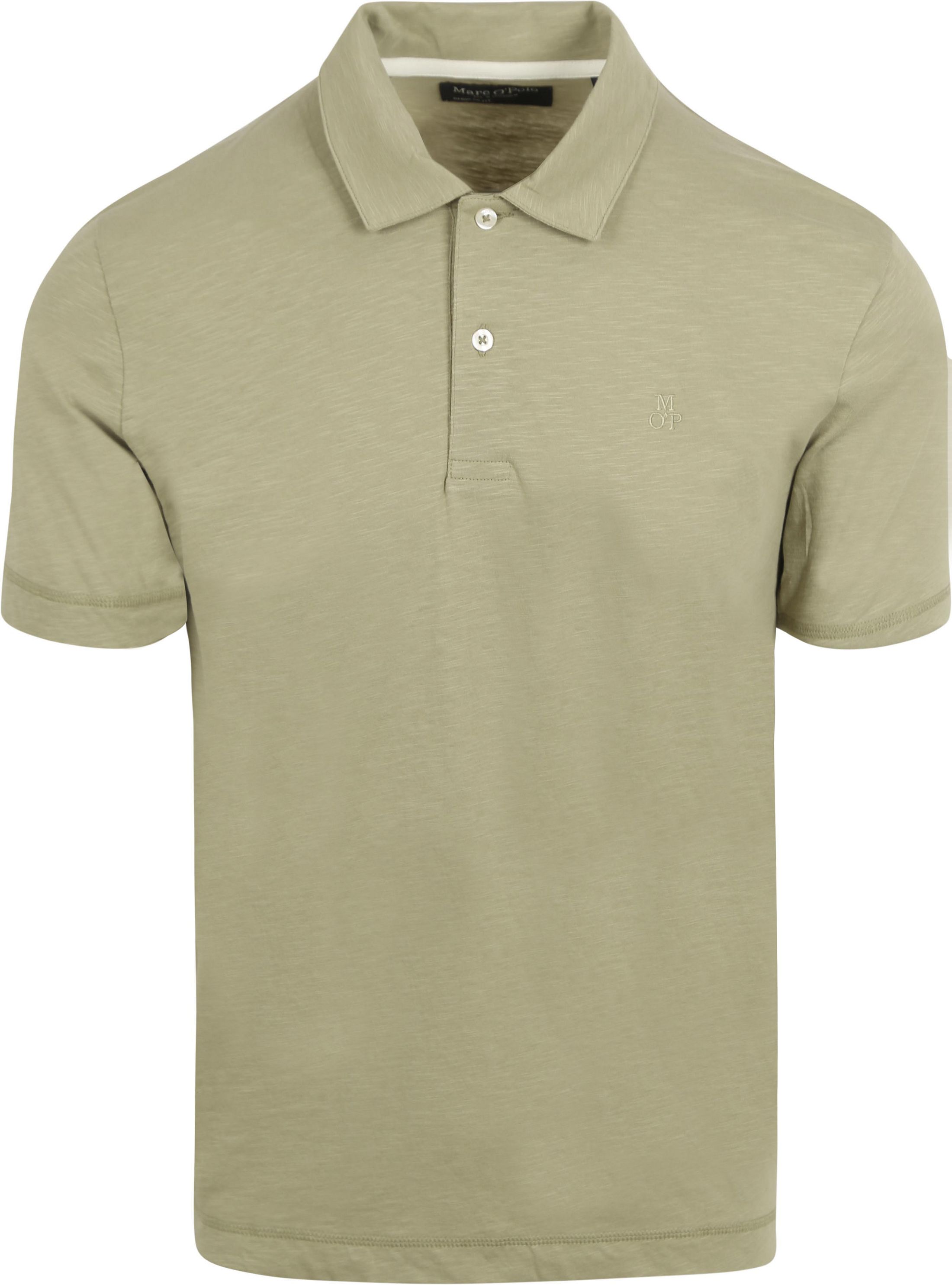 Marc O'Polo Polo Shirt Slubs Sage Green 523217653050-443 order online | Suitable