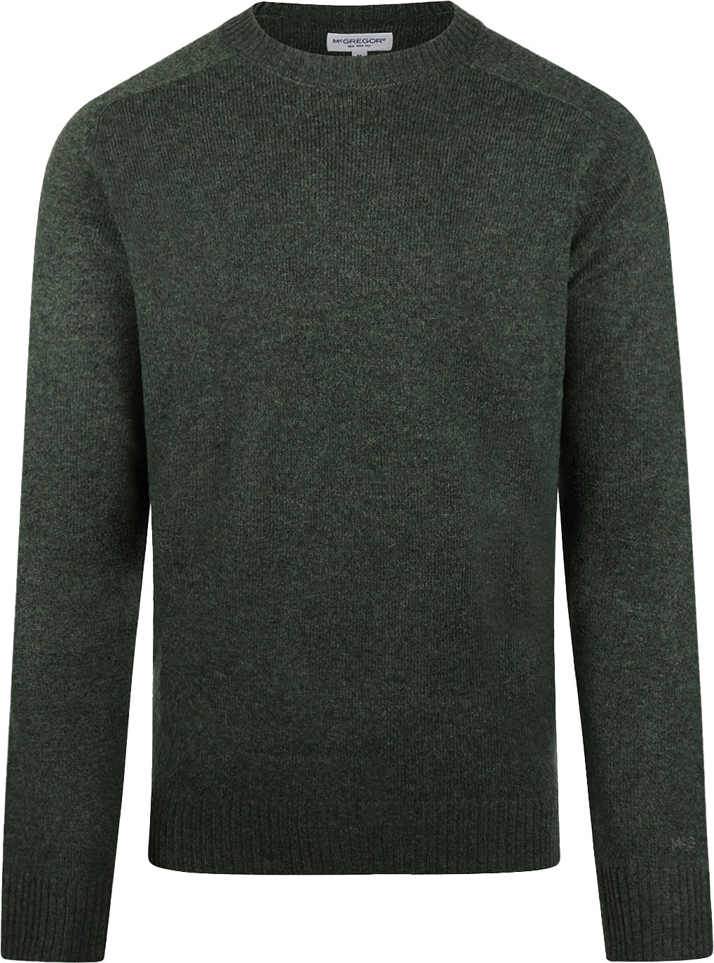 McGregor Pullover Lambswool Melange Dark Green MM242.1202.02-5107 order online | Suitable
