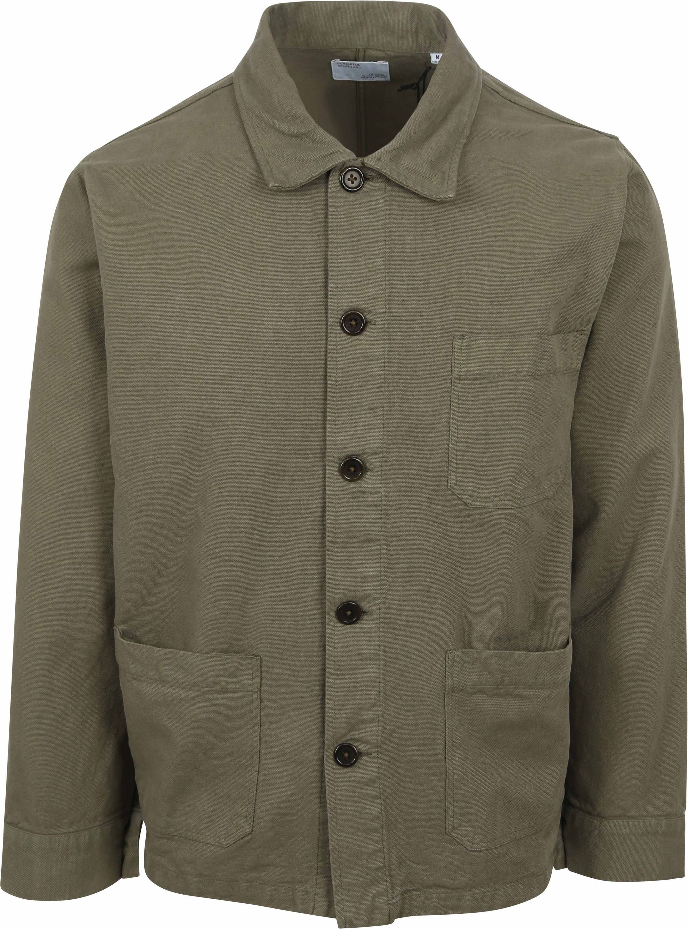 Colorful Standard Overshirt Olivgrün CS4008 Dusty Olive kaufen | Suitable