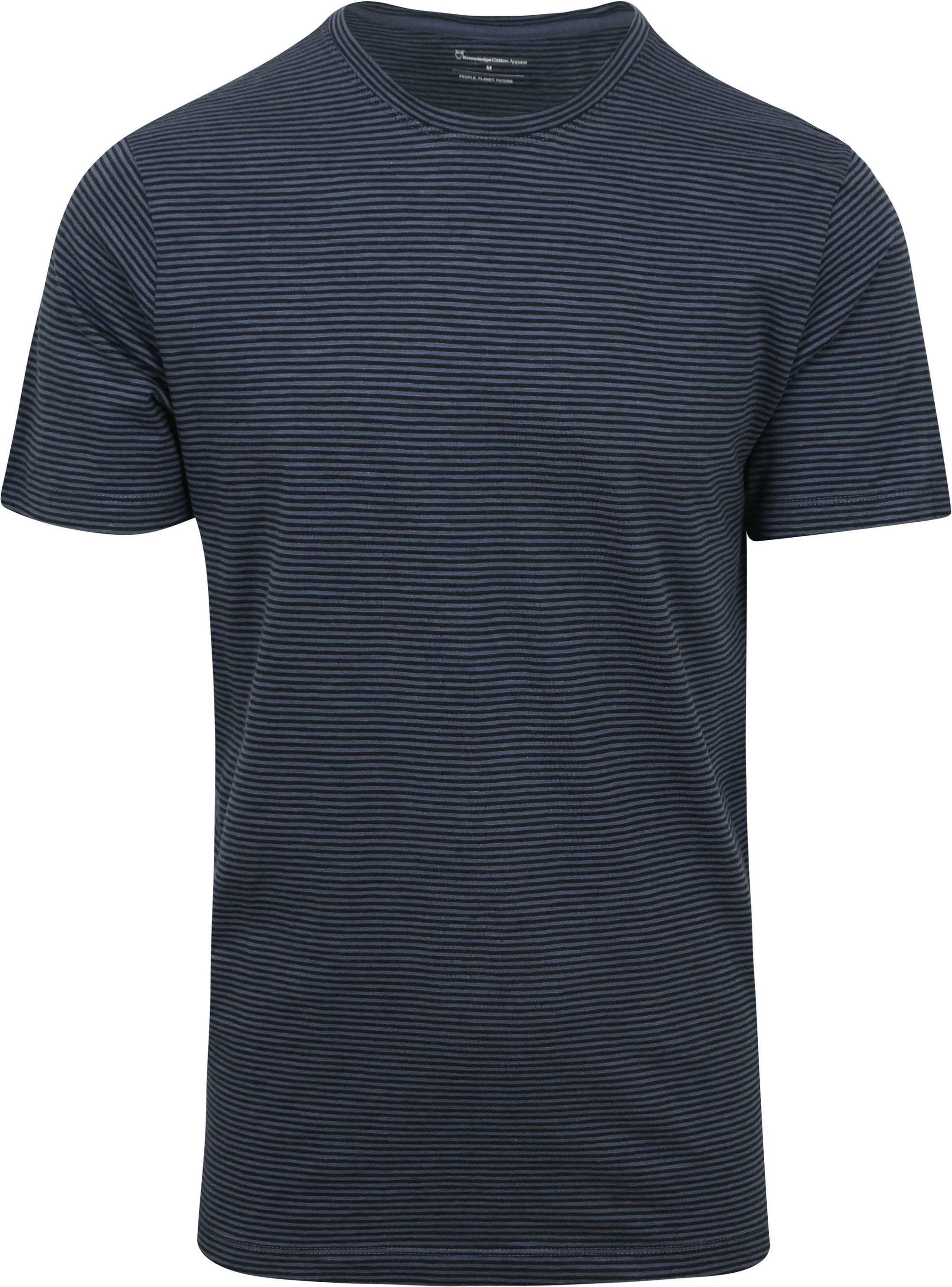 KnowledgeCotton Apparel T-shirt Streifen Navy 1010012-8036 kaufen | Suitable