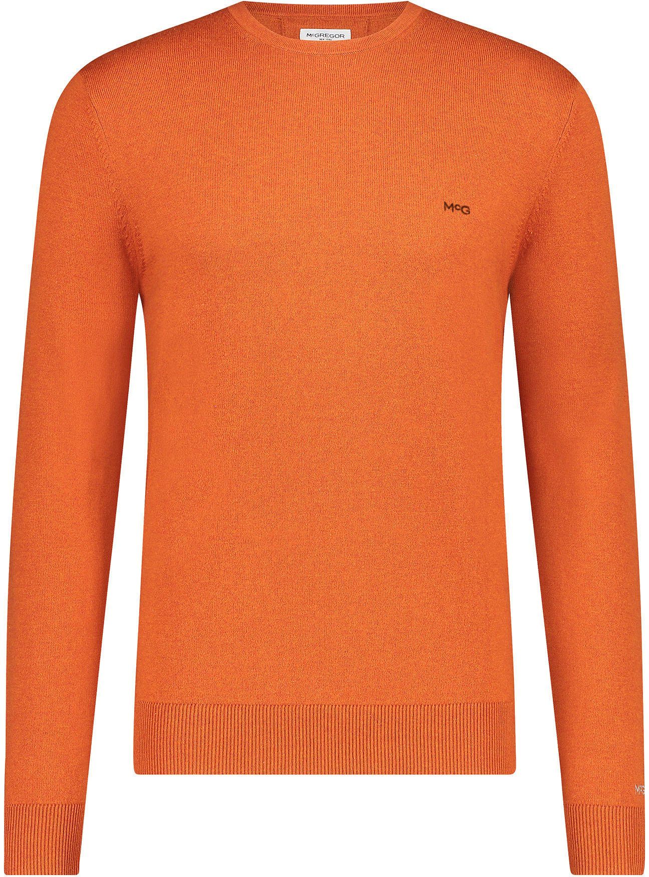 McGregor Classic Pullover O-Neck Orange size XXL