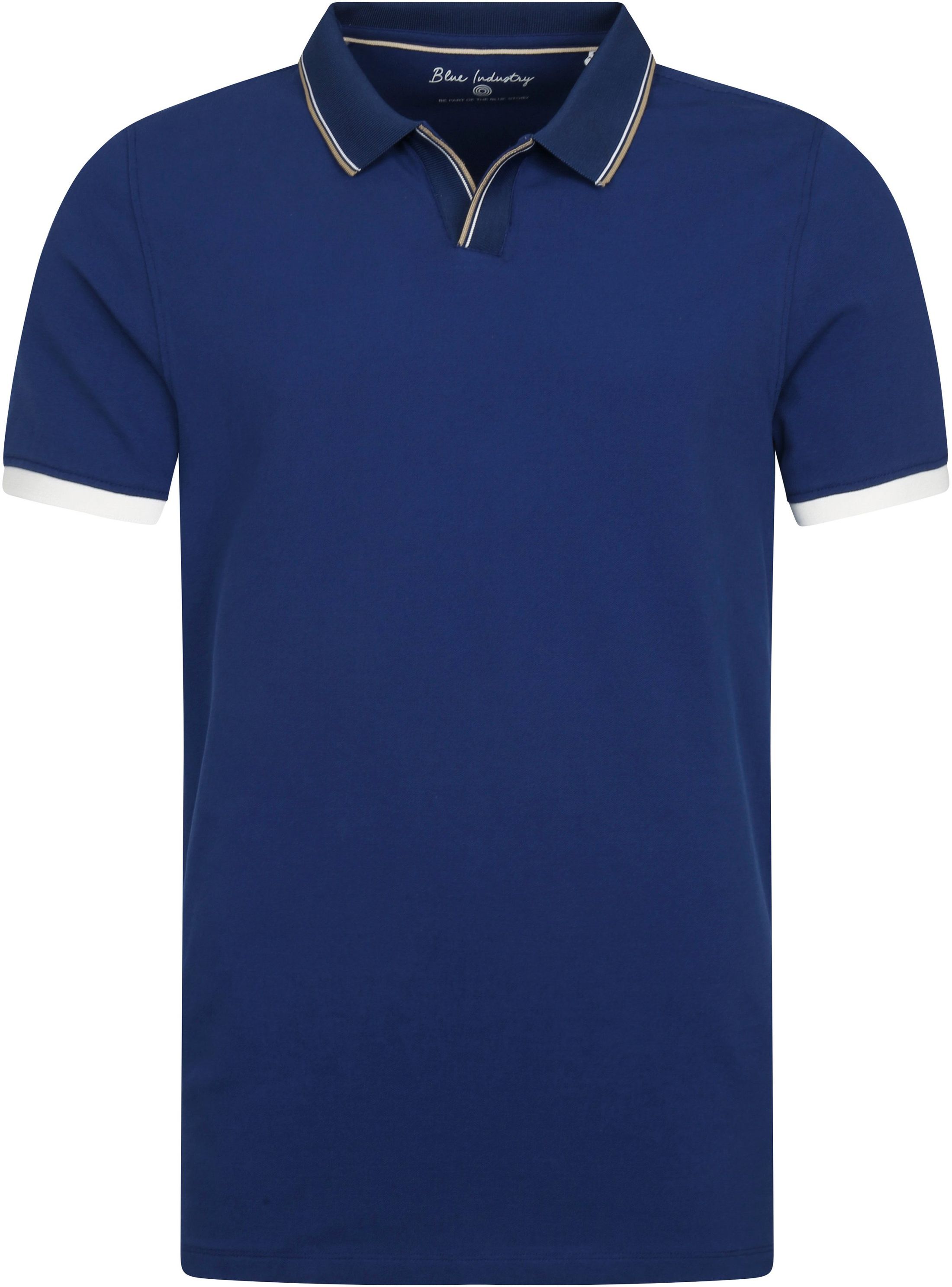 Industry M28 Polo Shirt Dark Blue Blue size L
