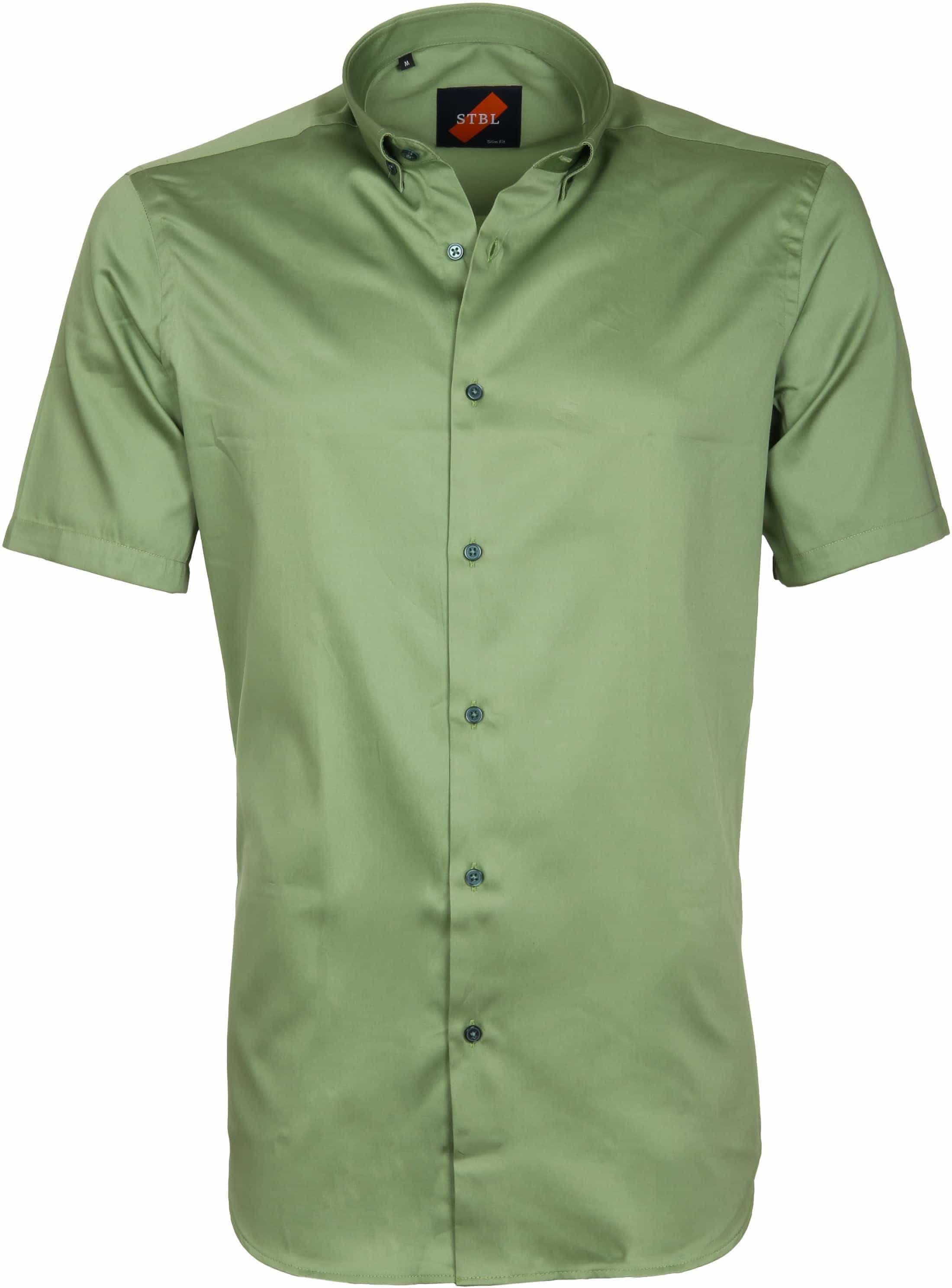 Casual Shirt Basic Green size M