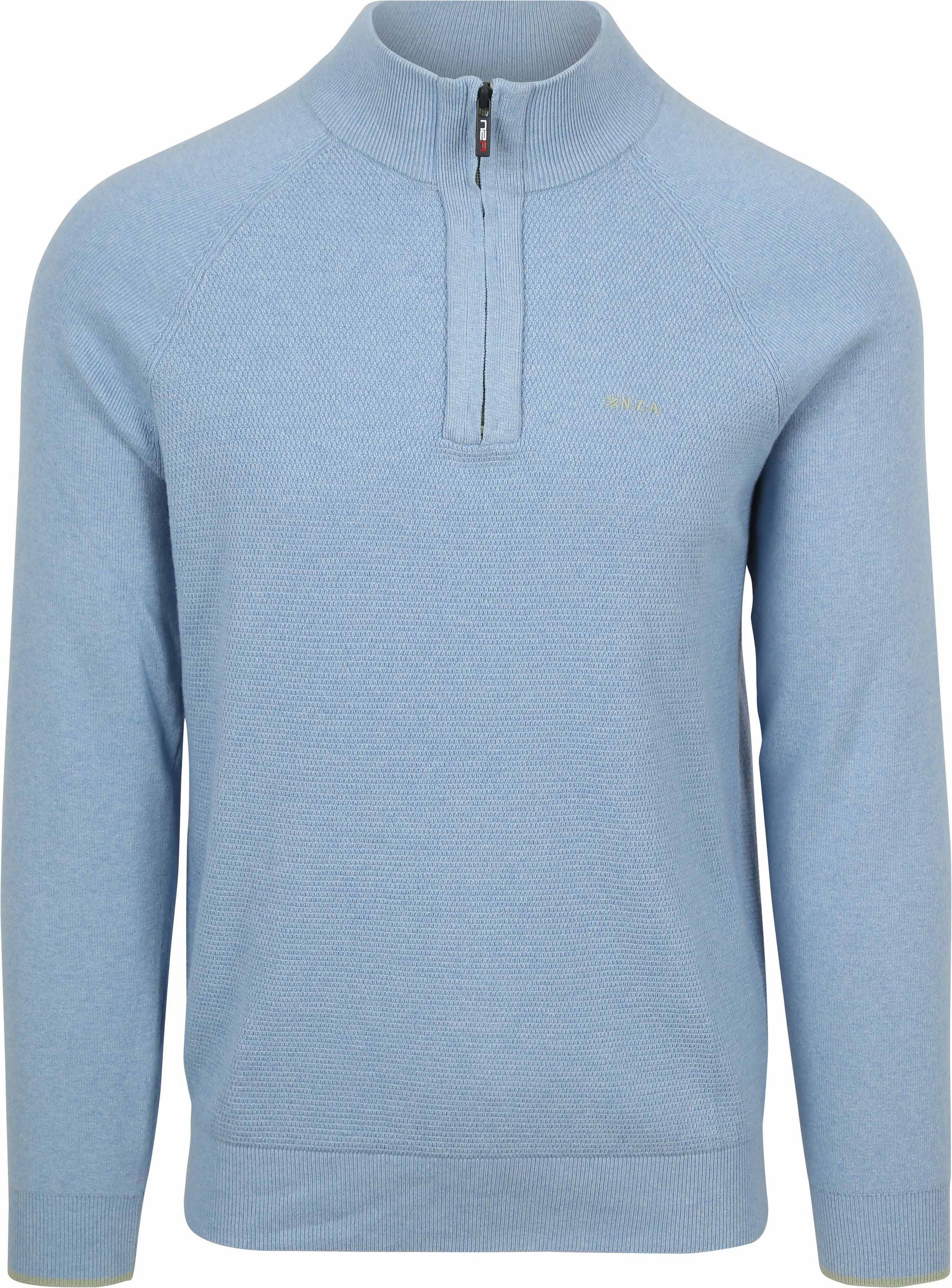 NZA Pull Ralph Col Camionneur Bleu Clair 25AN429-1677 commander en ligne | Suitable