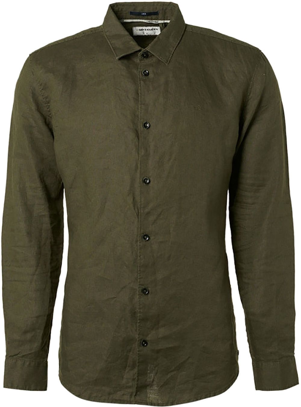 No Excess Shirt Solid Dark Green 15470272 order online | Suitable